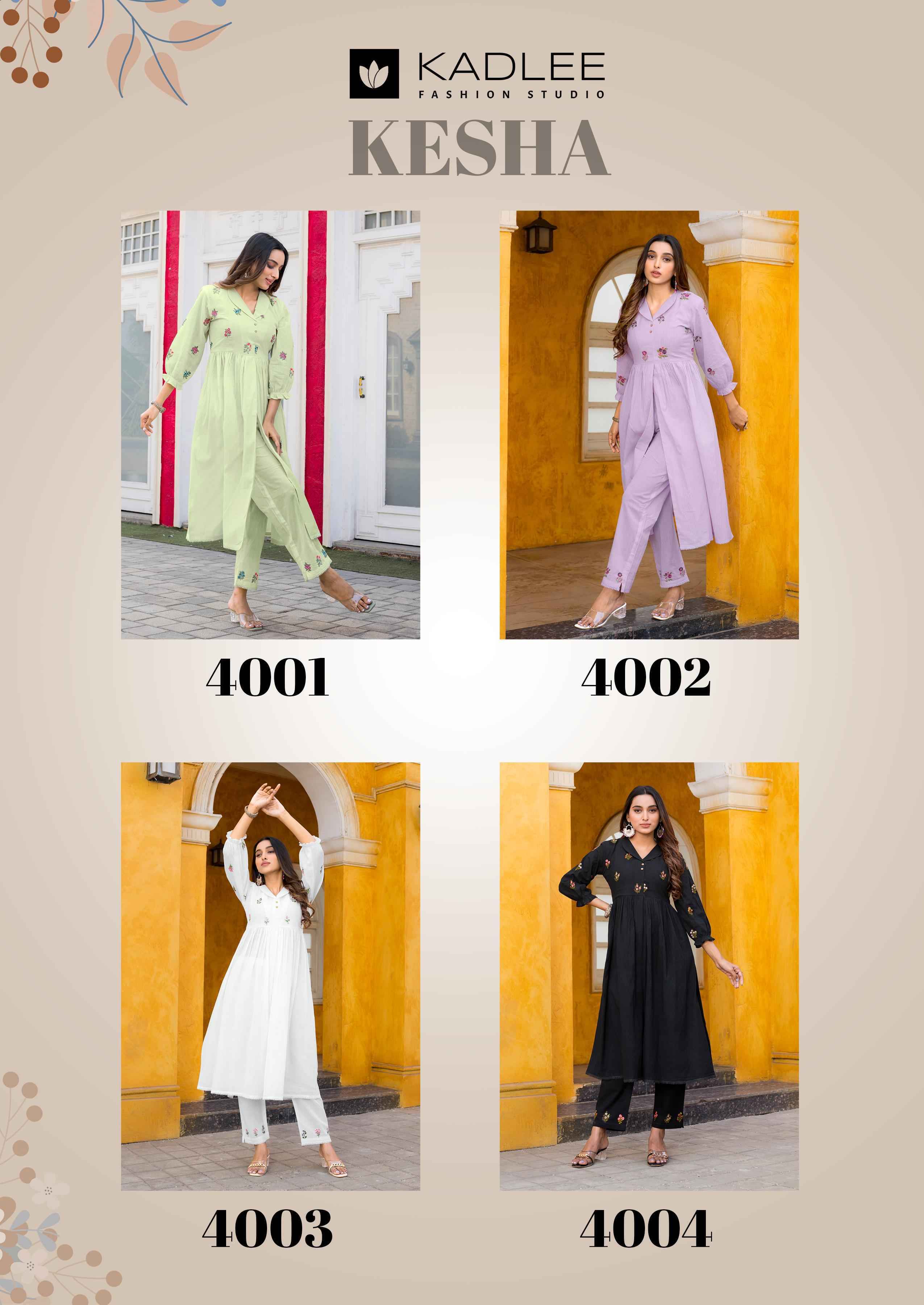 Kadlee Kesha Sali Cotton Co Ord Set Wholesale Price ( 4 pcs Catalogue )