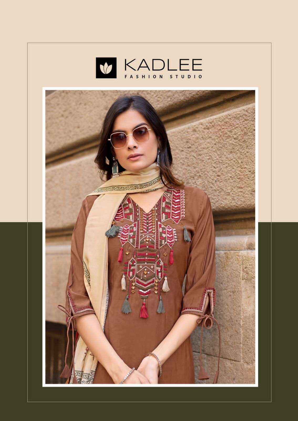 Kadlee Shagun Exclusive Style Kurti Pant Dupatta Set Wholesale Rate ( 4 Pcs Catalog )