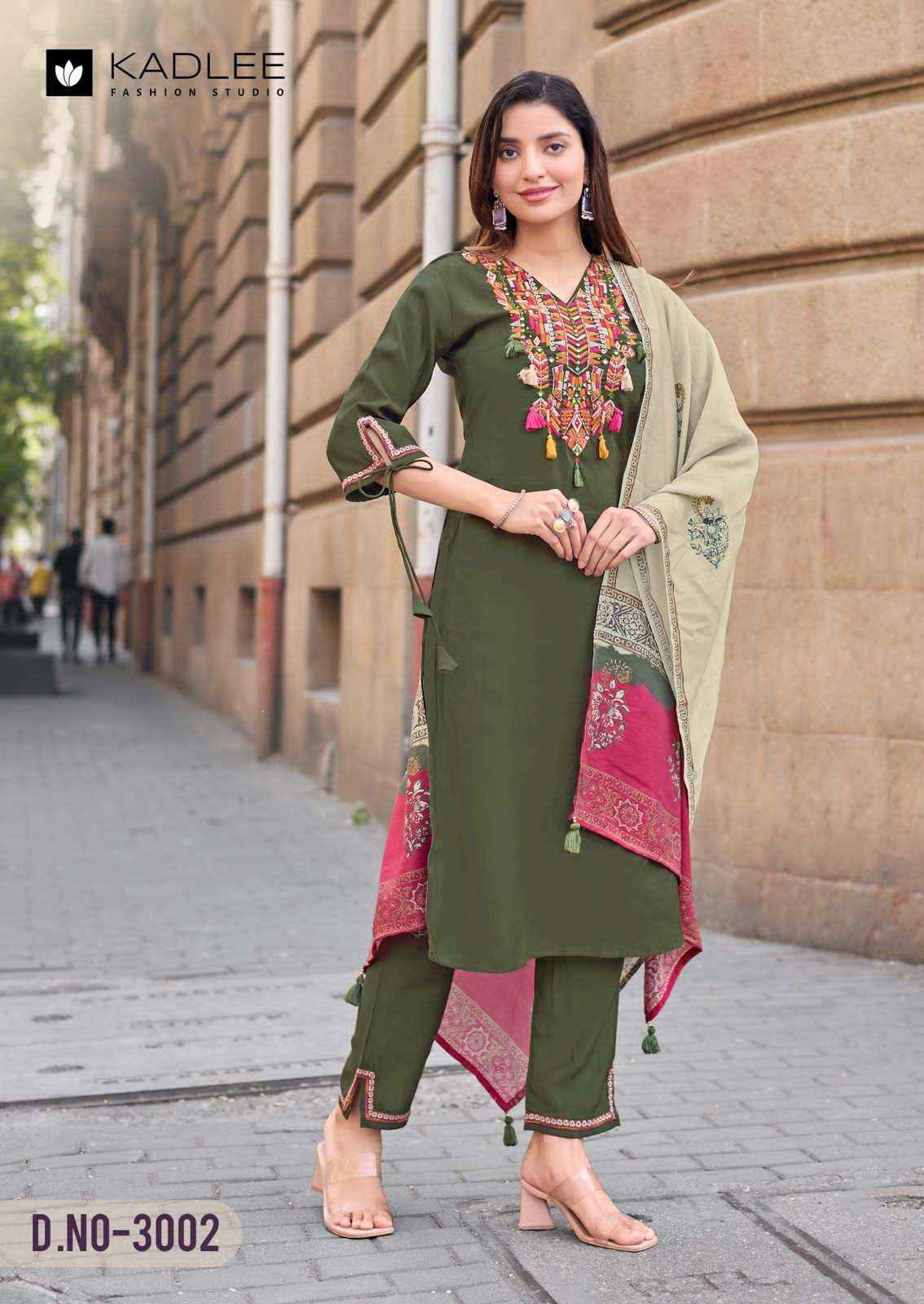 Kadlee Shagun Exclusive Style Kurti Pant Dupatta Set Wholesale Rate ( 4 Pcs Catalog )