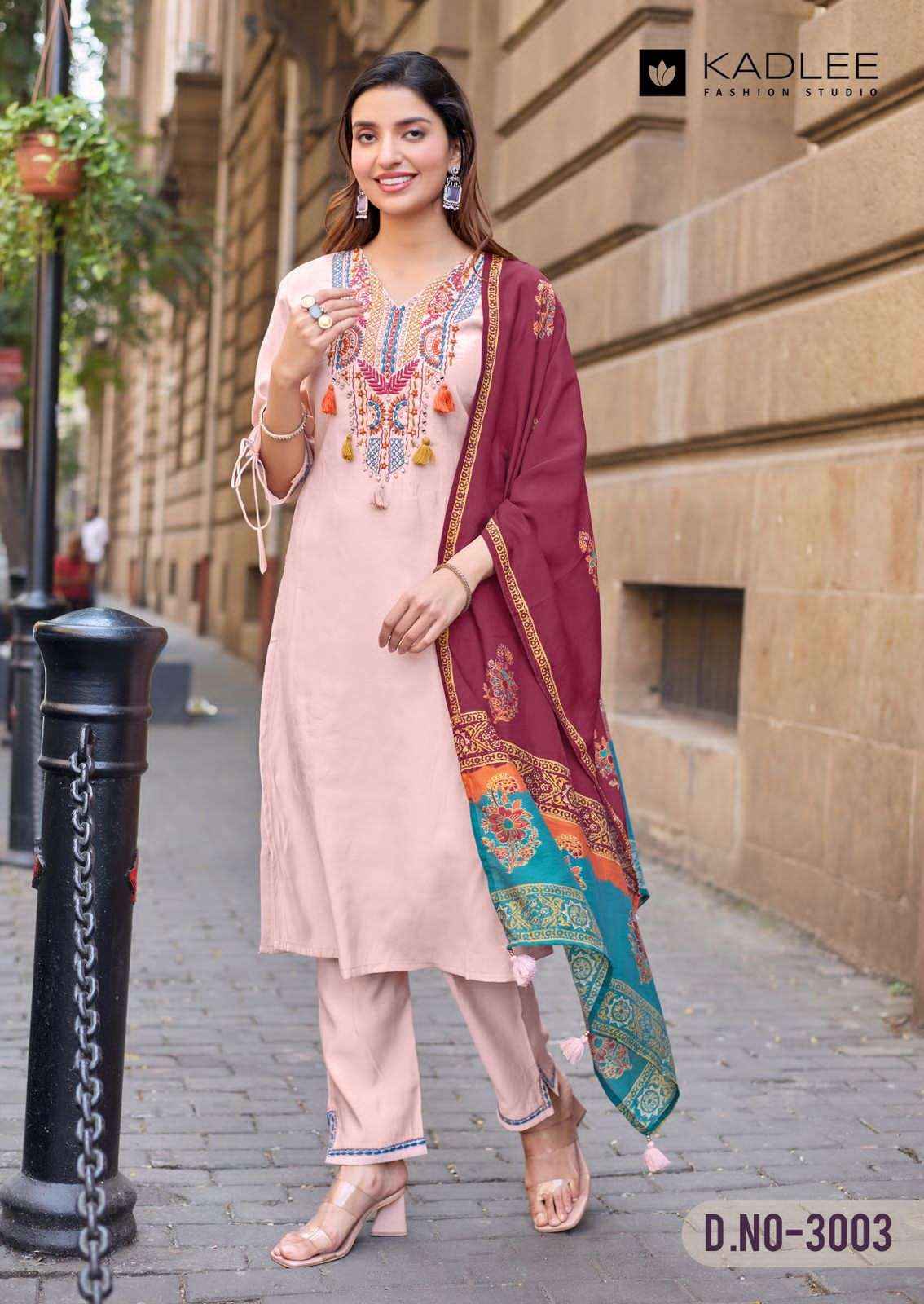Kadlee Shagun Exclusive Style Kurti Pant Dupatta Set Wholesale Rate ( 4 Pcs Catalog )