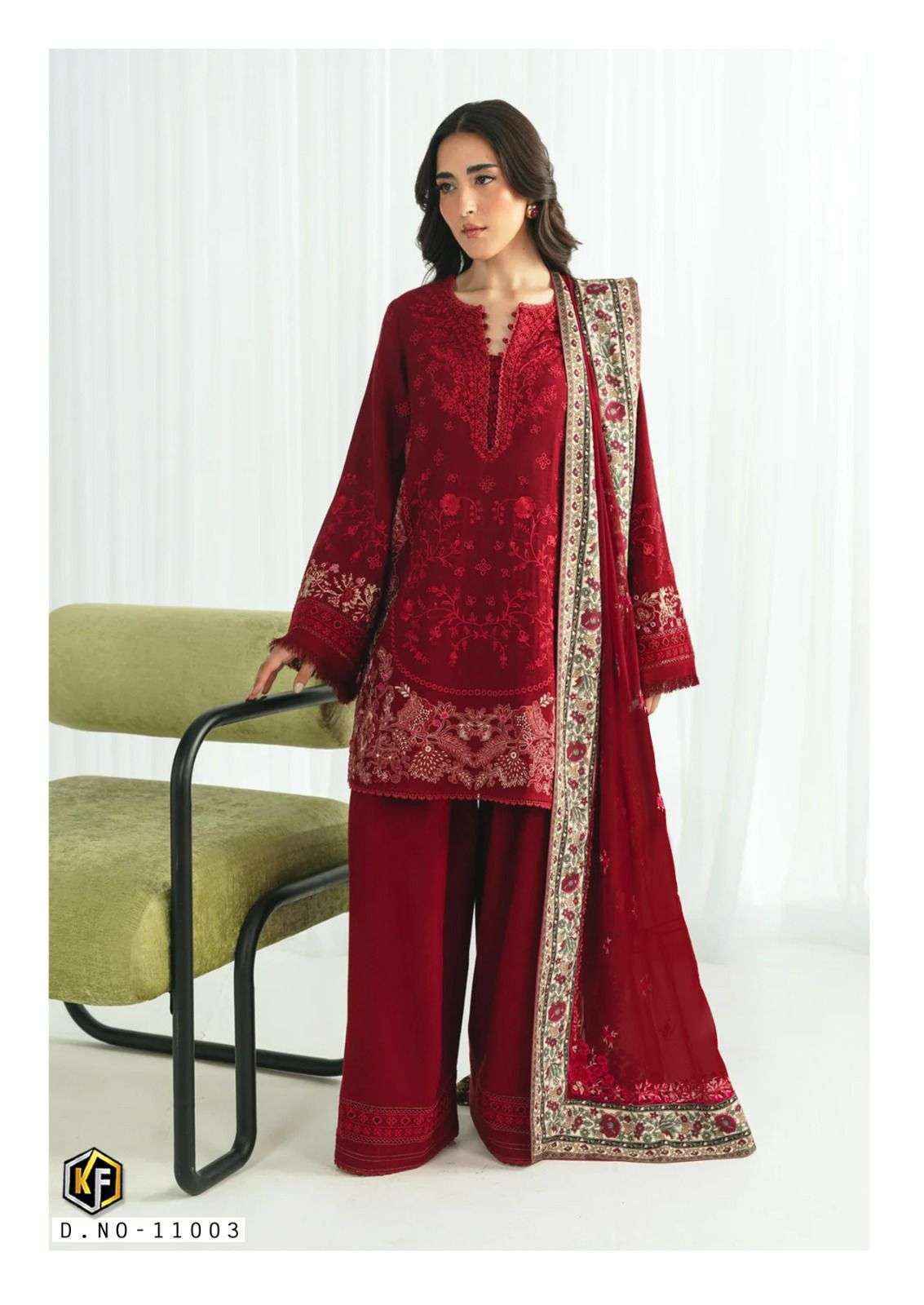 Keval Fab Kaneez Vol 11 Cotton Salwar Kameez Wholesale Rate ( 6 Pcs Catalog )