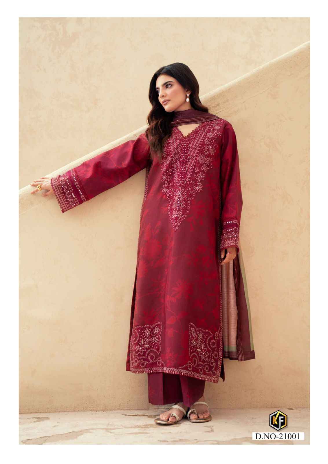 Keval Fab Sobia Nazir Vol 21 Cotton Dress Material Wholesale Price ( 6 pcs Catalogue )