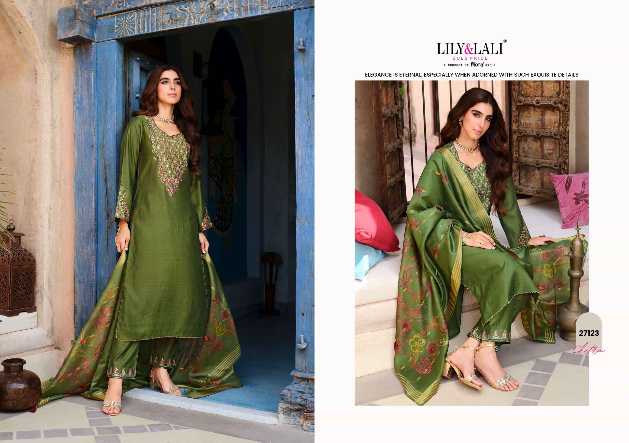 Lily And Lali Chitra Premium Style Readymade 3 Piece Pair Wholesale Rate ( 4 Pcs Catalog )