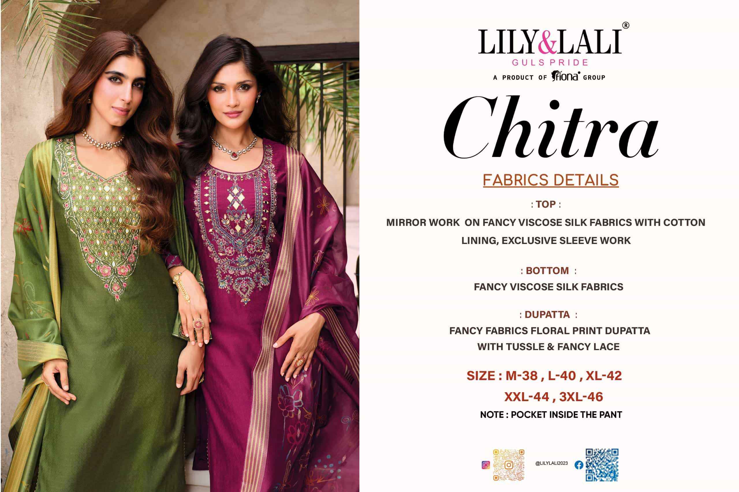 Lily And Lali Chitra Premium Style Readymade 3 Piece Pair Wholesale Rate ( 4 Pcs Catalog )