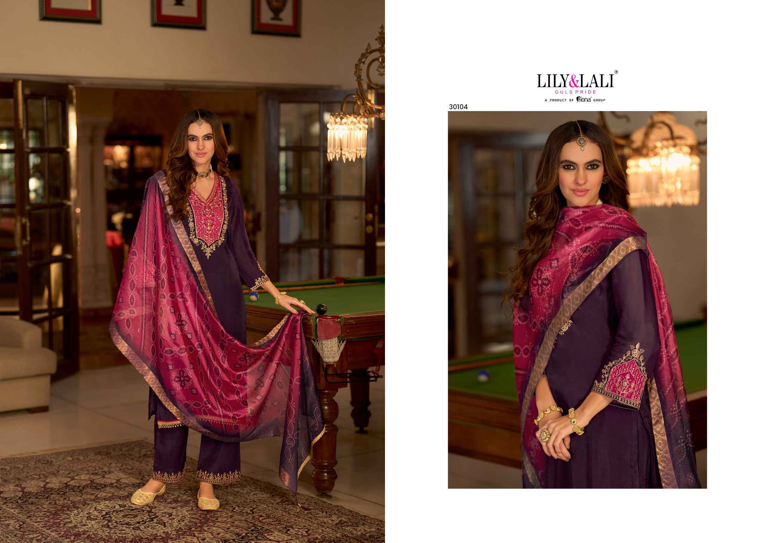 Lily & Lali Ananta Mull Chanderi Readymade Suit Wholesale Price ( 4 pcs Catalogue )