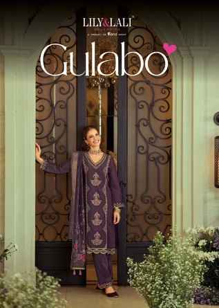 Lily & Lali Gulabo Readymade Shimmer Viscose Silk Dress Wholesale Rate ( 4 Pcs Catalog )