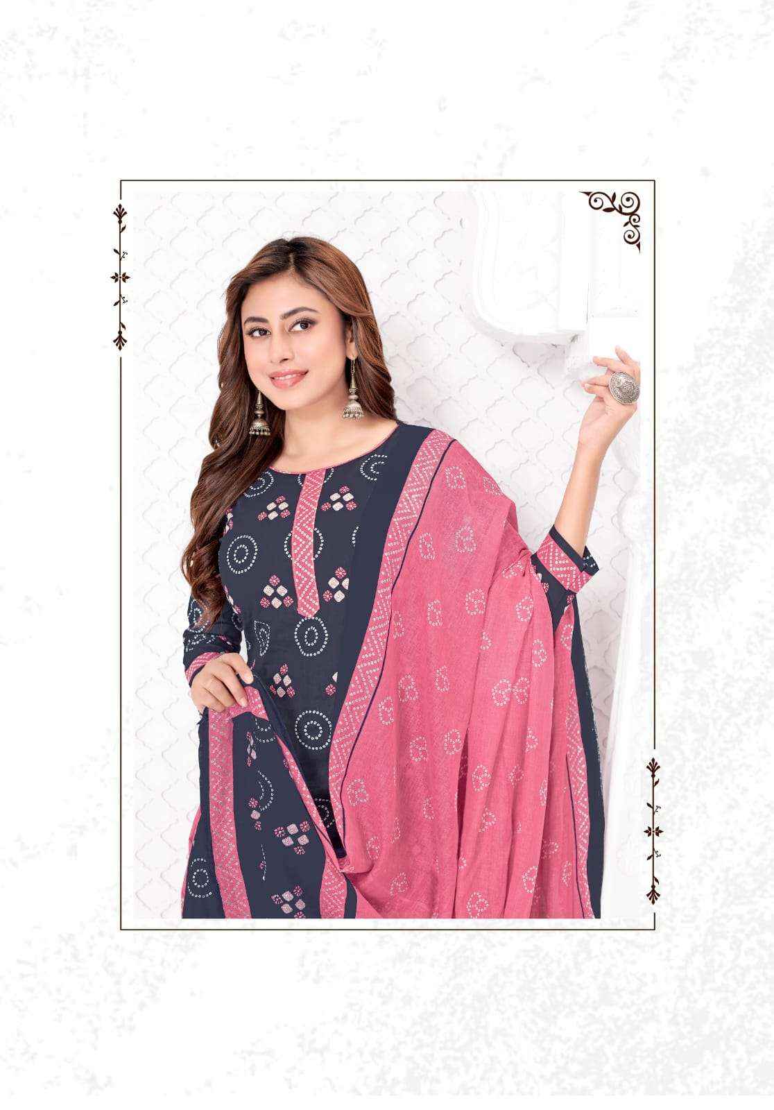 Mayur Bandhani Special Vol 25 Pure Cotton Bandhani Suit Wholesale Rate ( 10 Pcs Catalog )