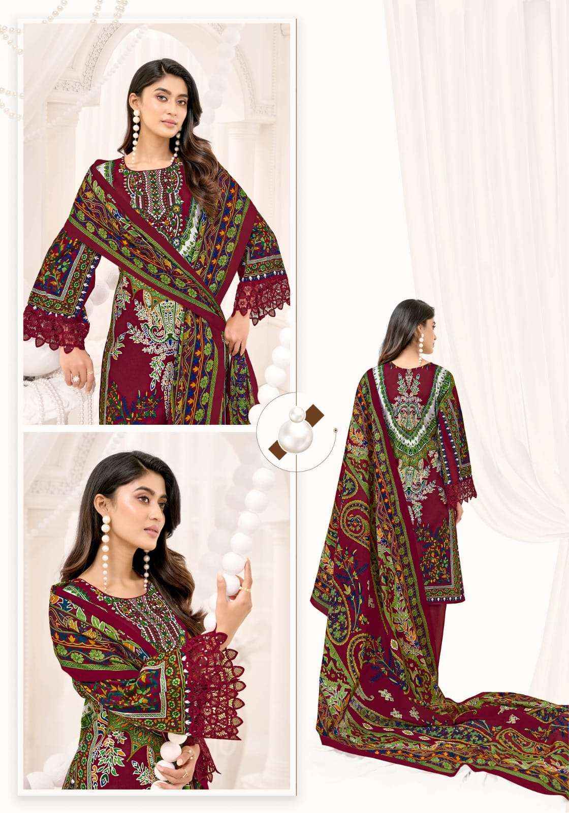 Mayur Gulshan Vol 2 Unstitch Pure Cotton Salwar Kameez Wholesale Rate ( 8 Pcs Catalog )