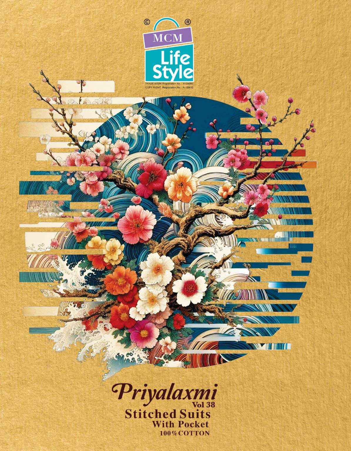 MCM Priyalaxmi Vol-38 Cotton Dress Material Wholesale Market ( 20 pcs Catalogue )