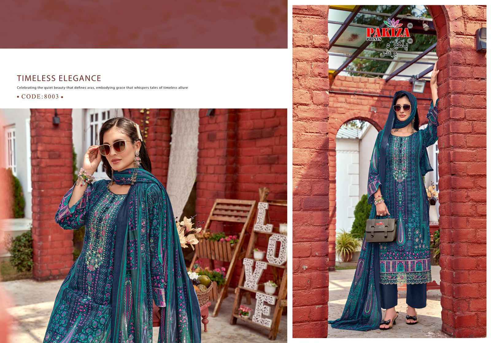 Pakiza Prints Farmaish Vol 8 Jam Satin Salwar Kameez Wholesale Rate ( 4 Pcs Catalog )