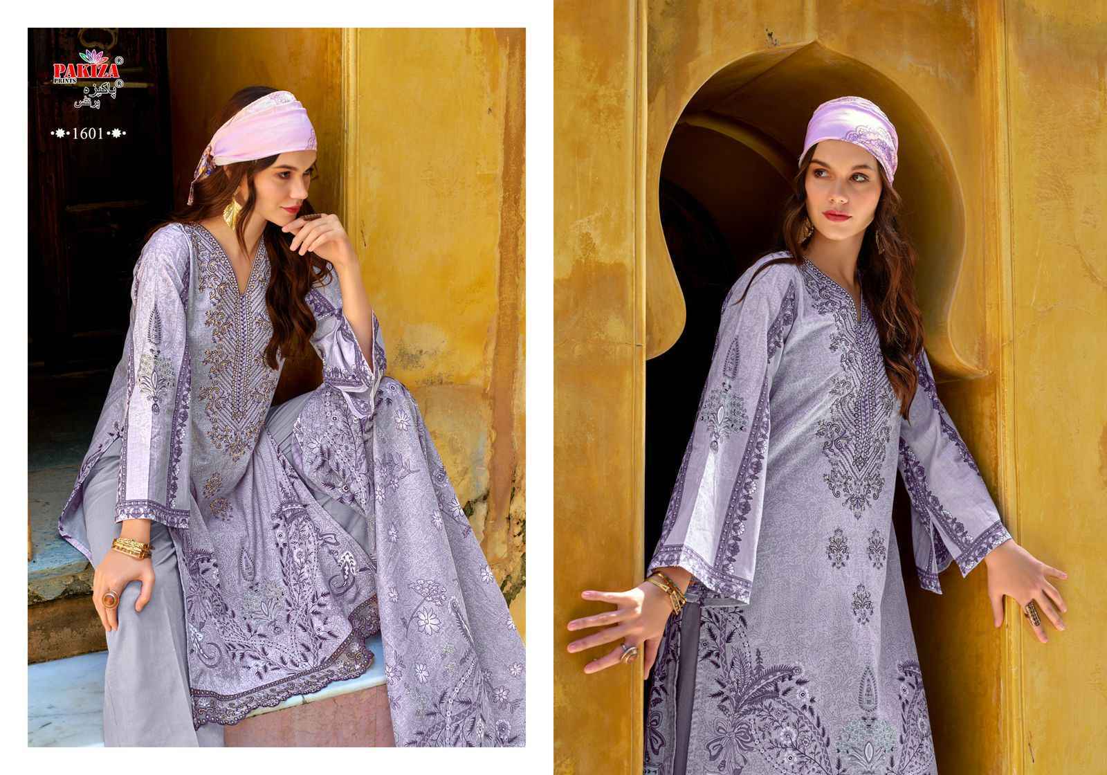 Pakiza Prints Naksh Vol 16 Lawn Cotton Dress Material Wholesale Price ( 10 pcs Catalogue )