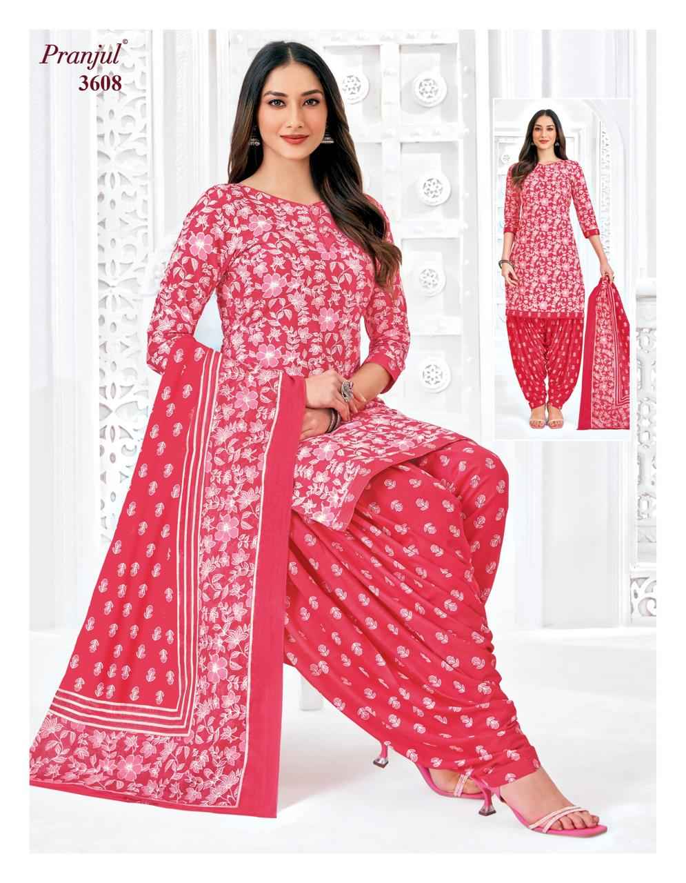 Pranjul fashion Priyanshi Vol 36 Unstitched Dress Material At Wholesale Price ( 6 Pcs Set )