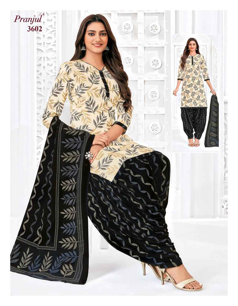 Pranjul fashion Priyanshi Vol 36 Unstitched Salwar Suit At Wholesale Price ( 12 Pcs Set )