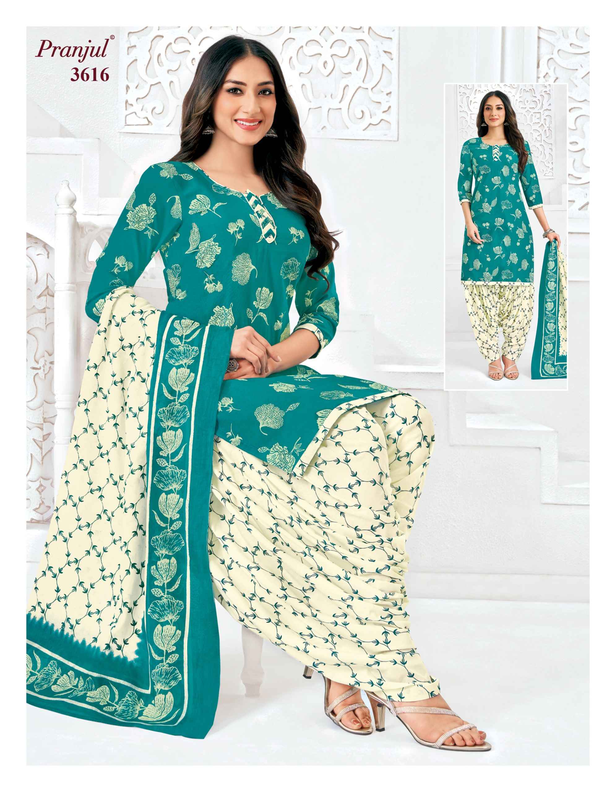 Pranjul fashion Priyanshi Vol 36 Unstitched Salwar Suit At Wholesale Price ( 12 Pcs Set )