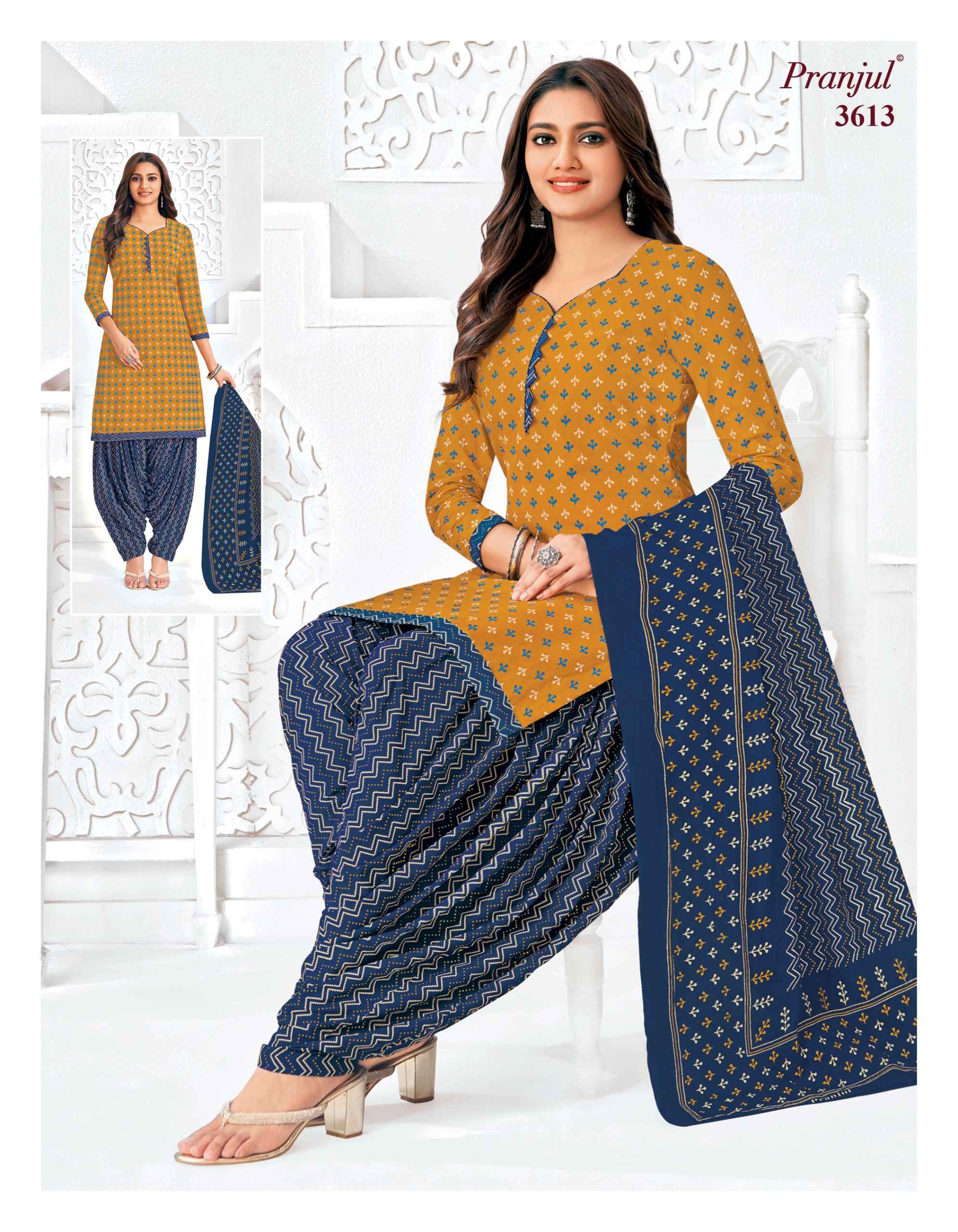 Pranjul fashion Priyanshi Vol 36 Unstitched Salwar Suits At Wholesale Price ( 18 Pcs Set )