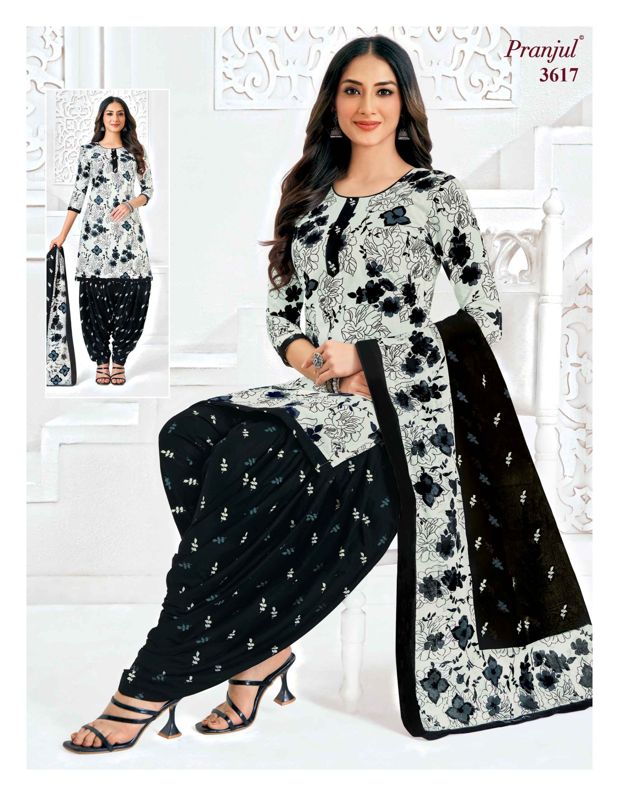 Pranjul fashion Priyanshi Vol 36 Unstitched Salwar Suits At Wholesale Price ( 18 Pcs Set )