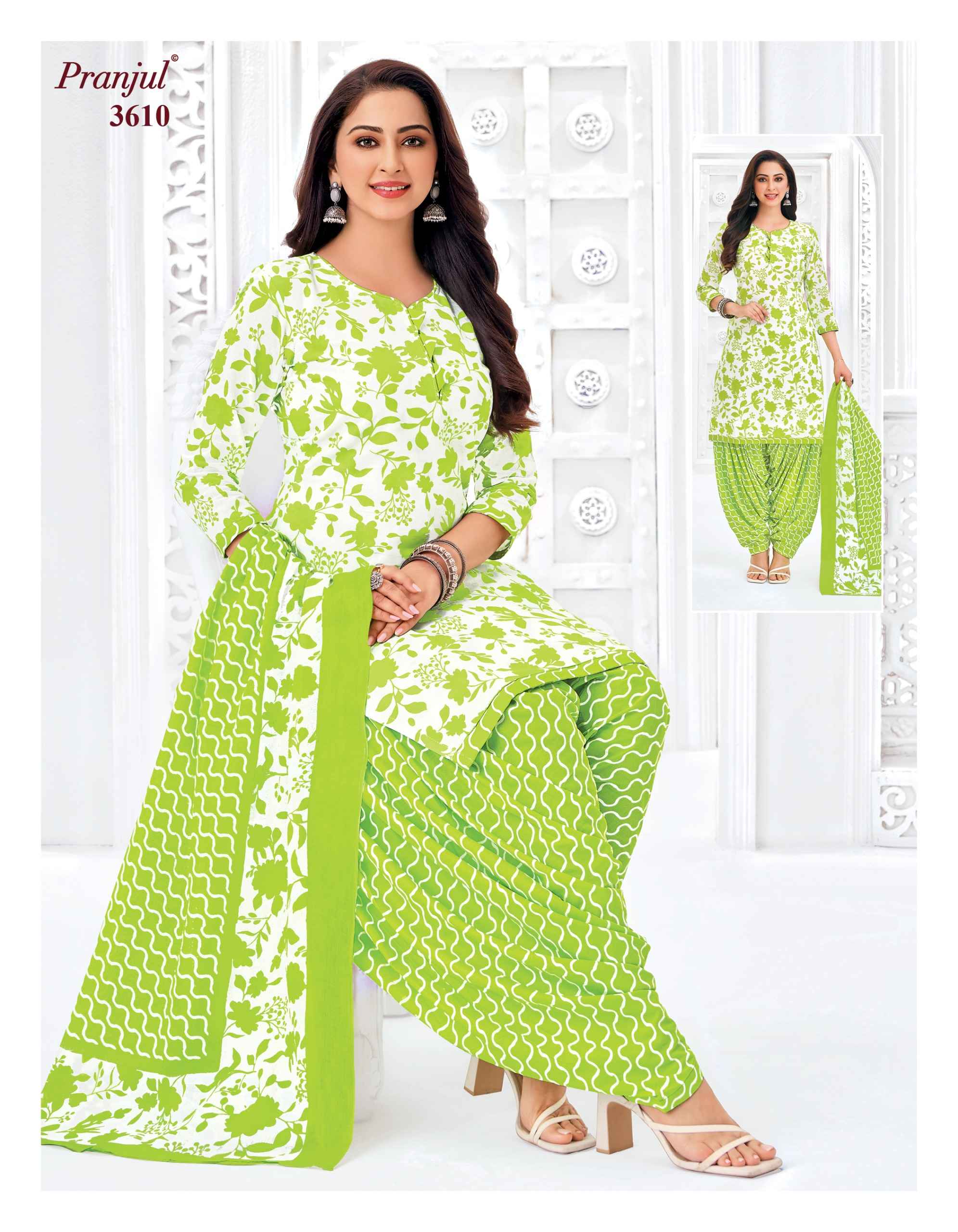 Pranjul fashion Priyanshi Vol 36 Unstitched Salwar Suits At Wholesale Price ( 18 Pcs Set )
