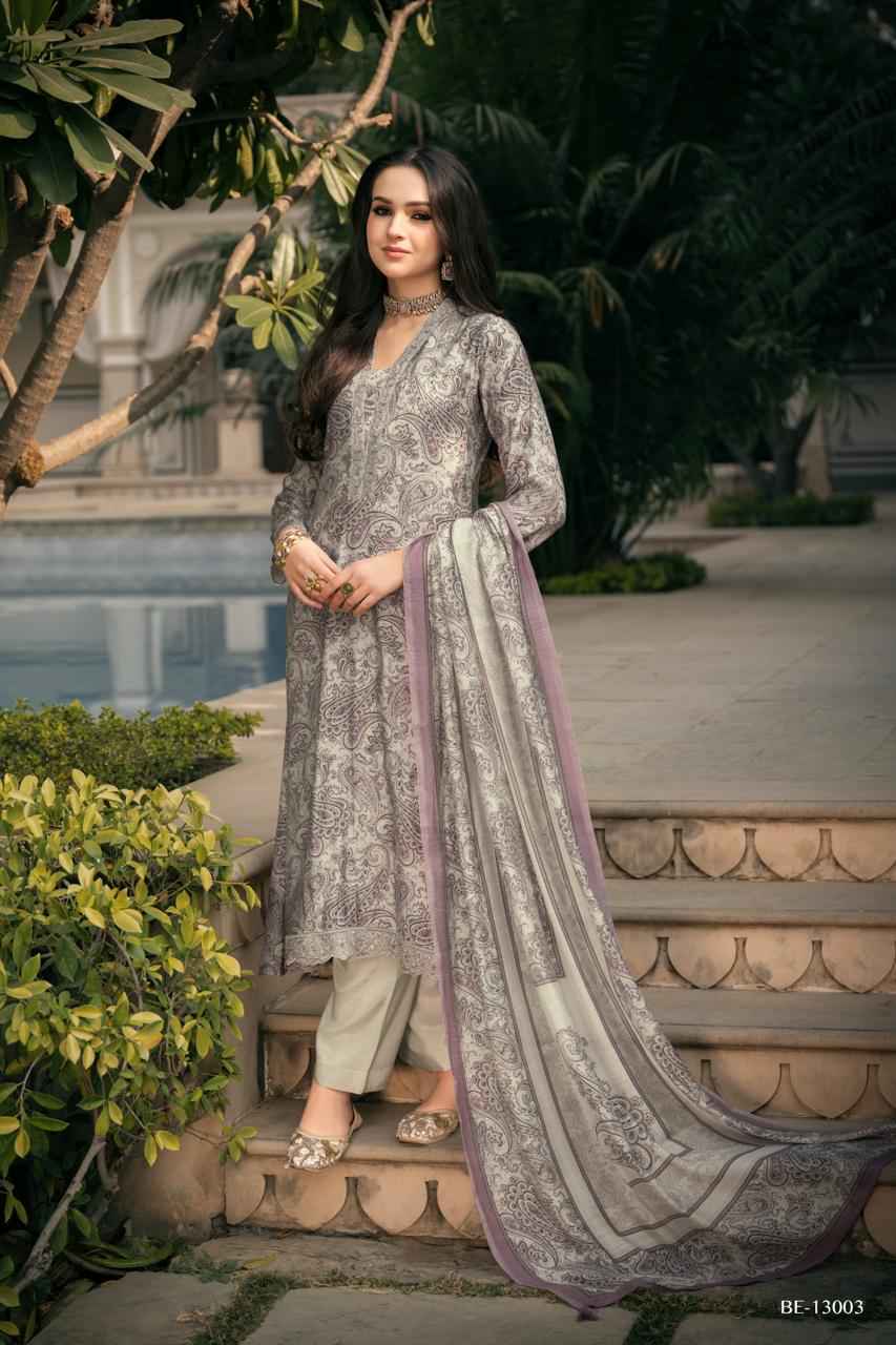 PRM Trendz Bareeha Viscouse Musline Dress Material Surat Wholesaler ( 6 pcs Catalogue )