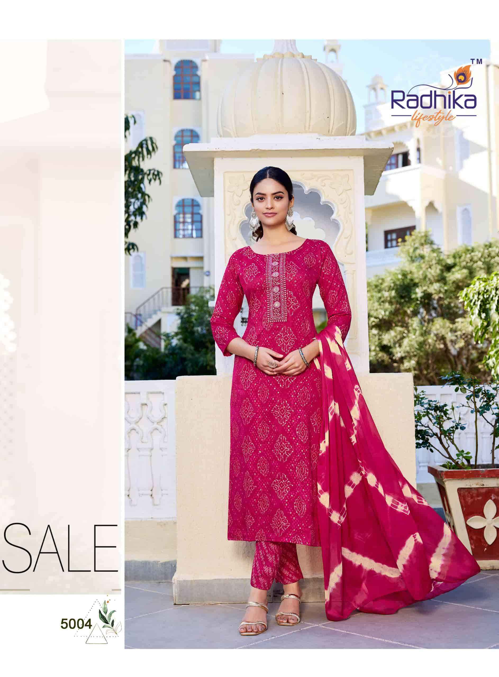 Radhika Lifestyle Siri Vol 5 Ready made Suits Wholesale Price ( 8 Pcs Catalogue )