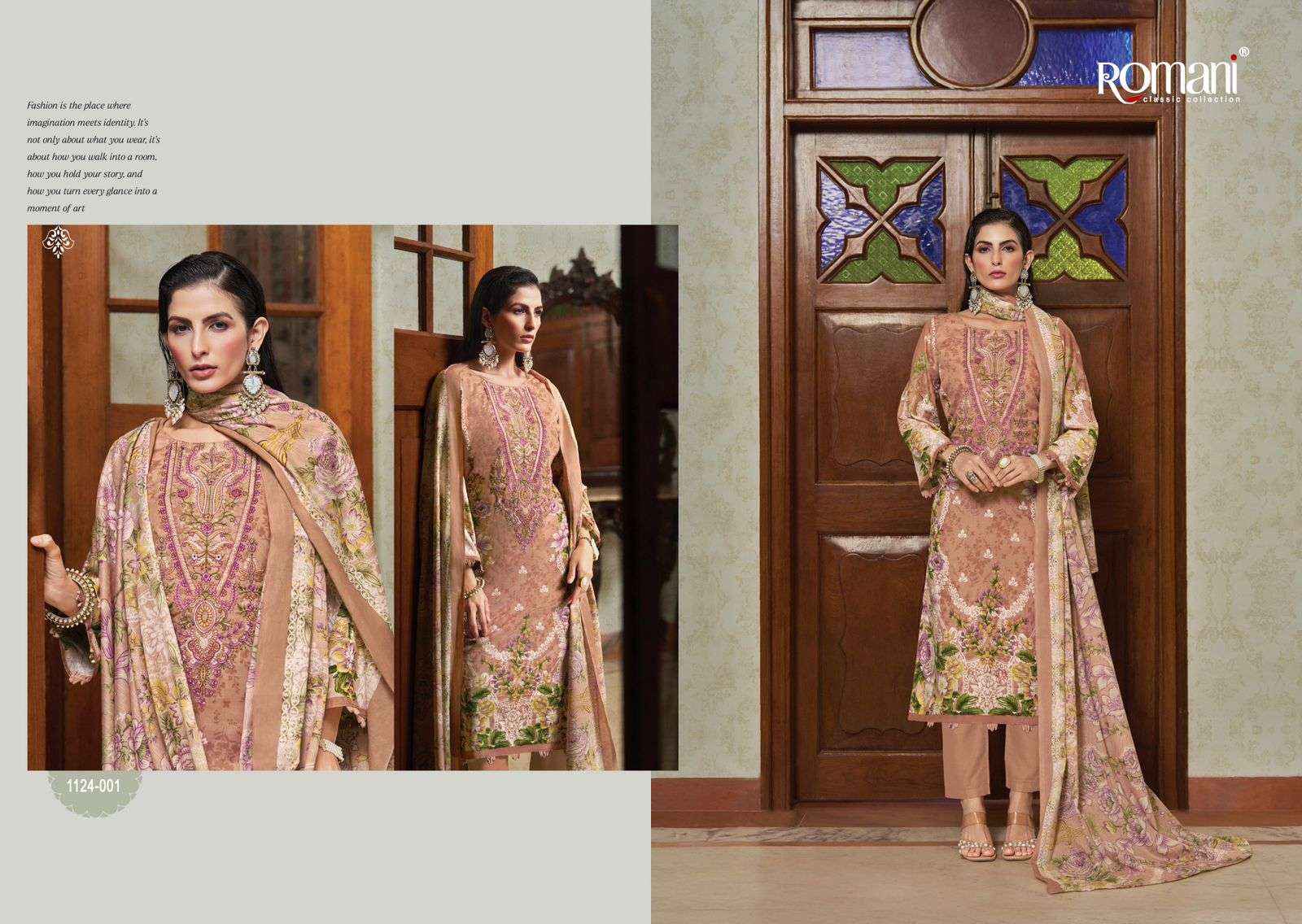 Romani Aarzu Vol 25 Cotton Dress Material Wholesale Price ( 8 pcs Catalogue )
