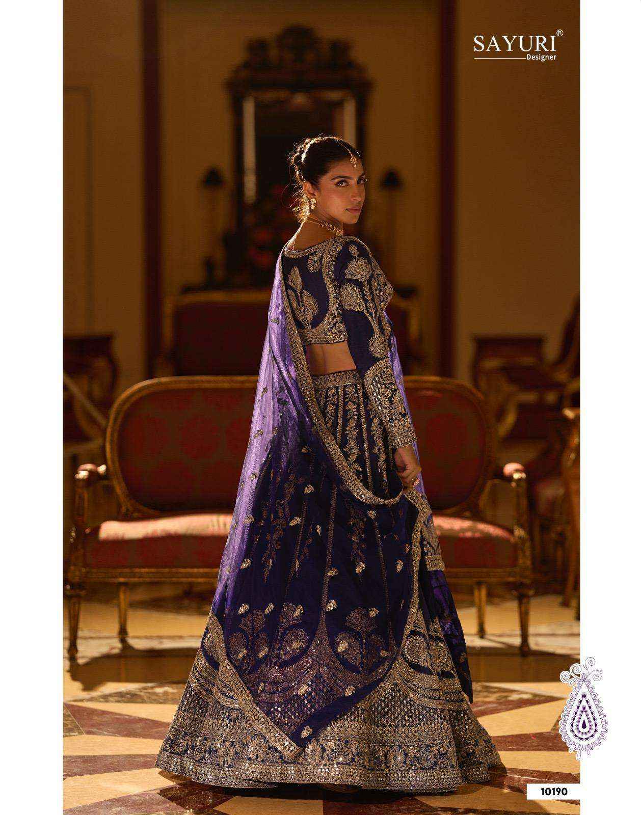 Sayuri Padmini 10190 To 10192 Readymade Designer Lehenga Choli Wholesale Price ( 3 Pcs Set )