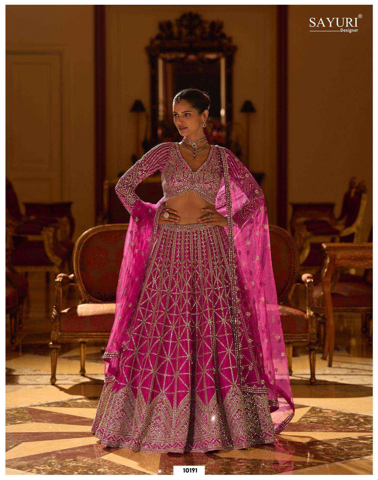 Sayuri Padmini 10190 To 10192 Readymade Designer Lehenga Choli Wholesale Price ( 3 Pcs Set )