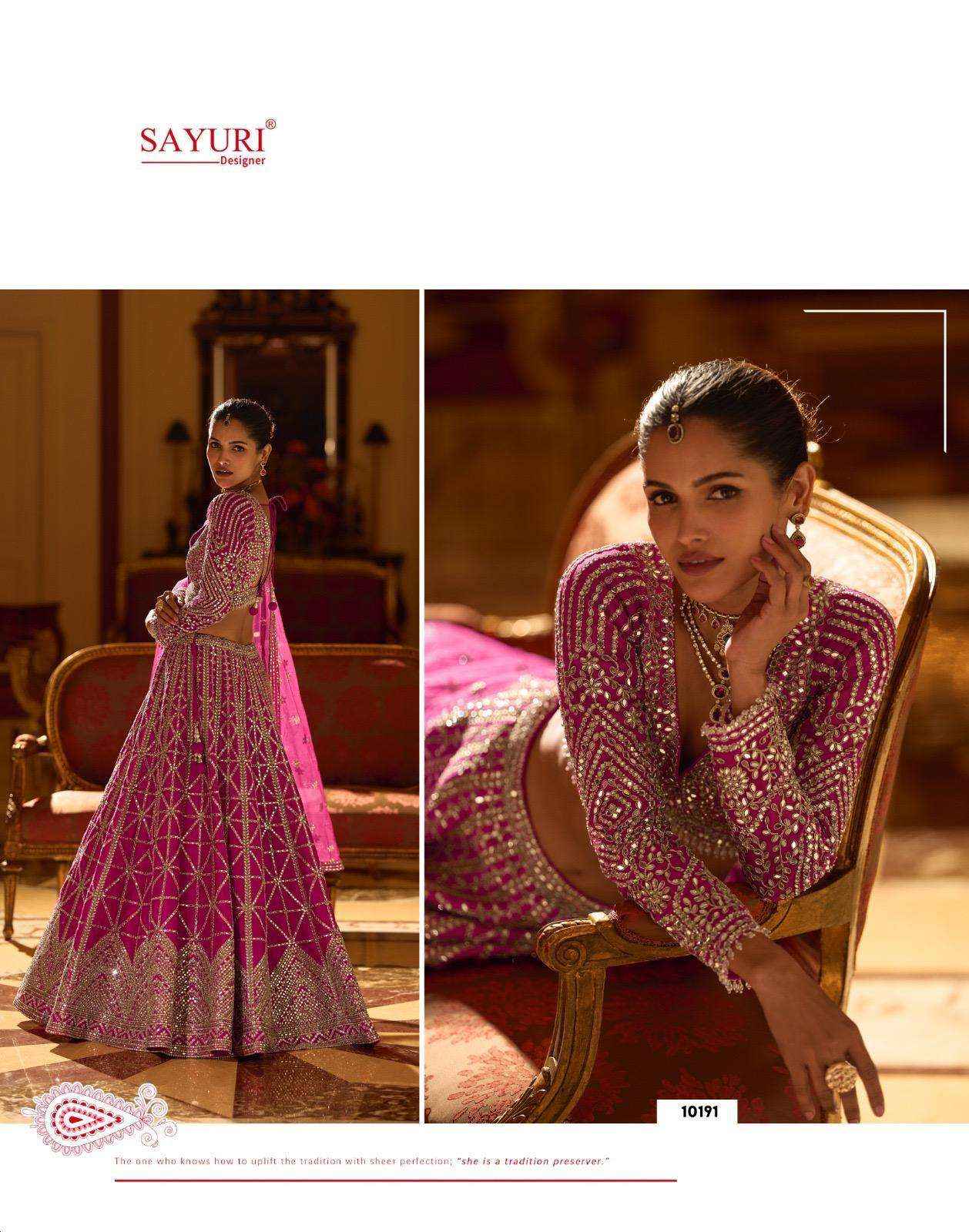 Sayuri Padmini 10190 To 10192 Readymade Designer Lehenga Choli Wholesale Price ( 3 Pcs Set )