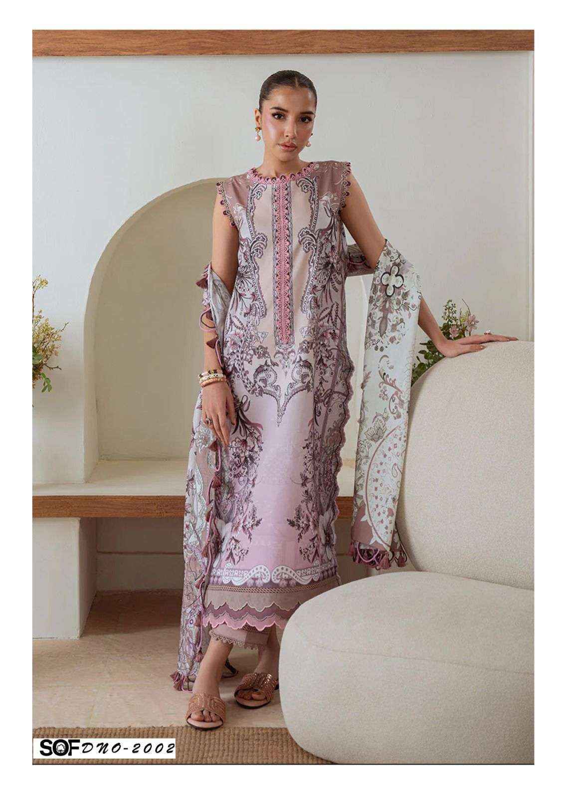 Shree Om Fab Asim Jofa Vol 2 Cotton Dress Material Wholesale Price ( 6 pcs Catalogue )