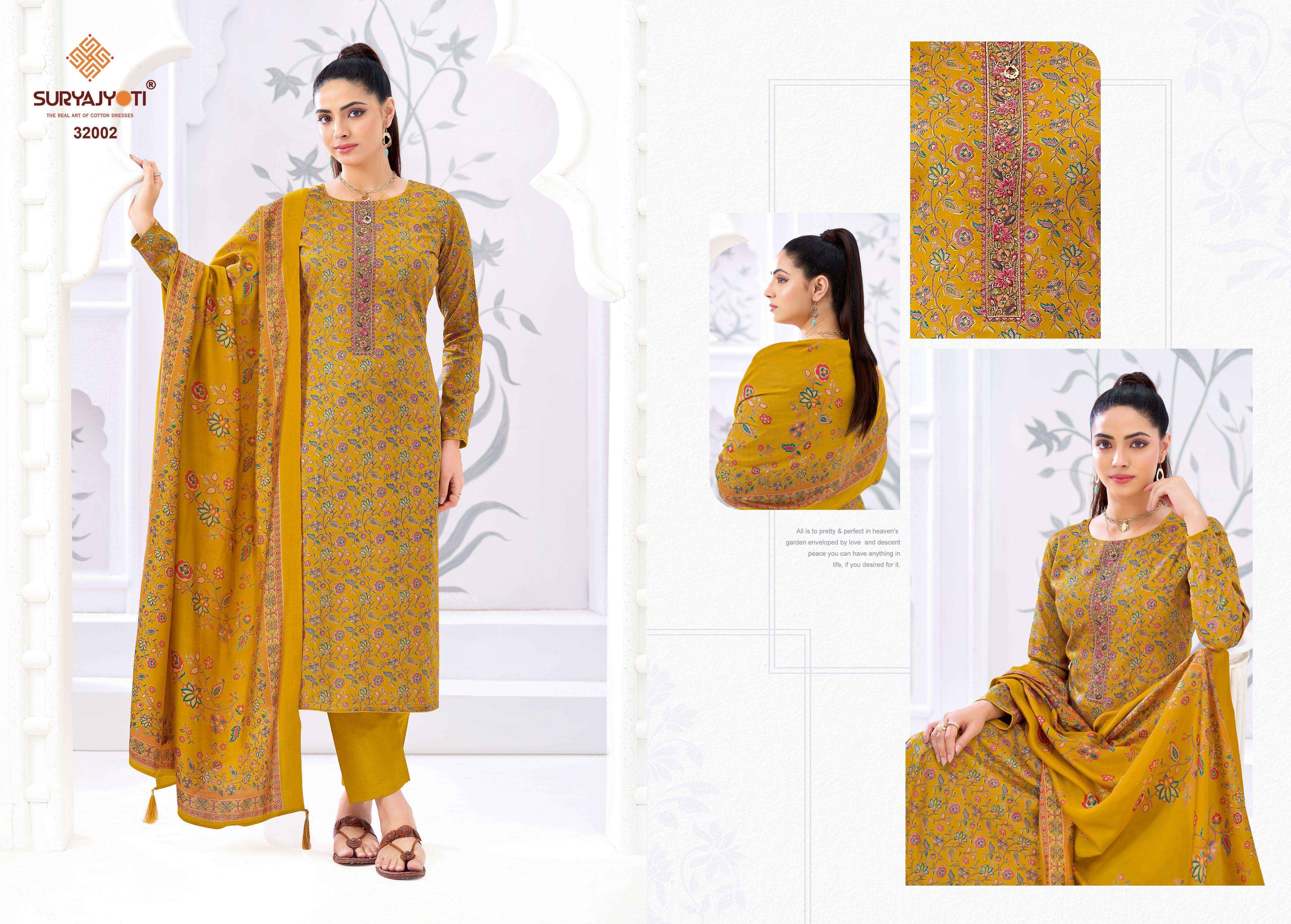 Suryajyoti Kalki Vol 32 Jam Satin Dress Material Wholesale Price ( 8 Pcs Catalouge )