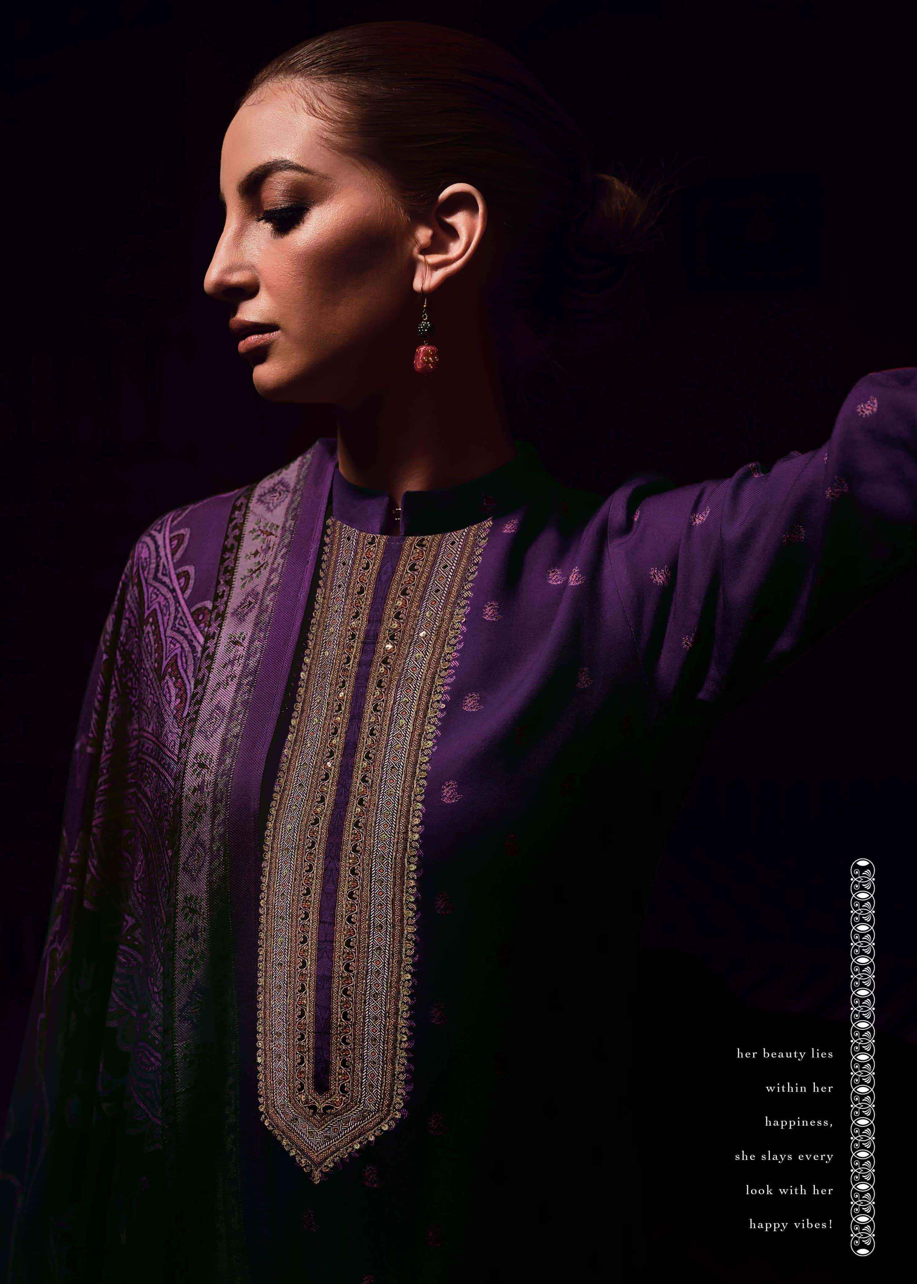 Varsha Ella Fancy Digital Printed Muslin Salwar Kameez Wholesale Rate ( 6 Pcs Catalog )