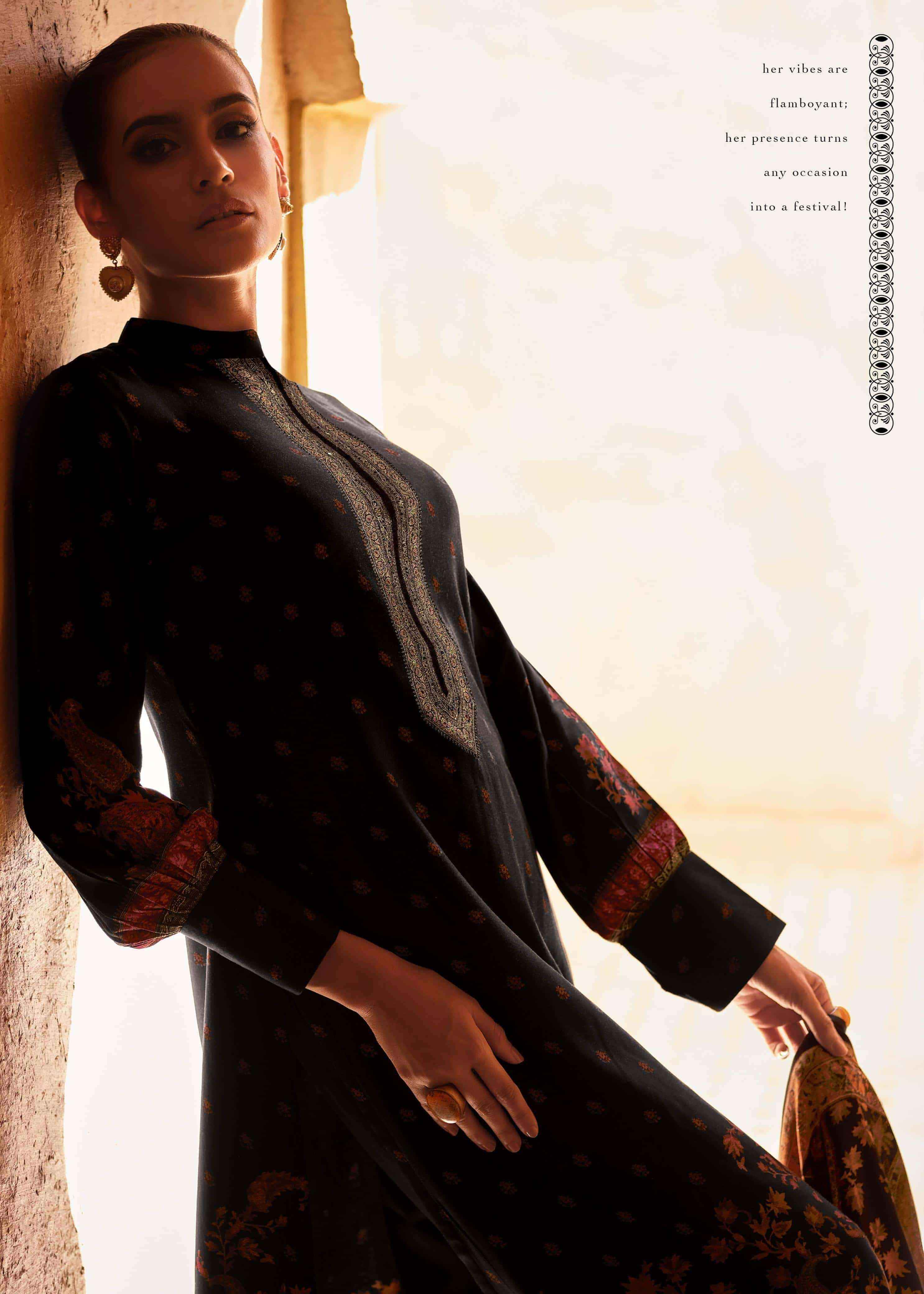 Varsha Ella Fancy Digital Printed Muslin Salwar Kameez Wholesale Rate ( 6 Pcs Catalog )