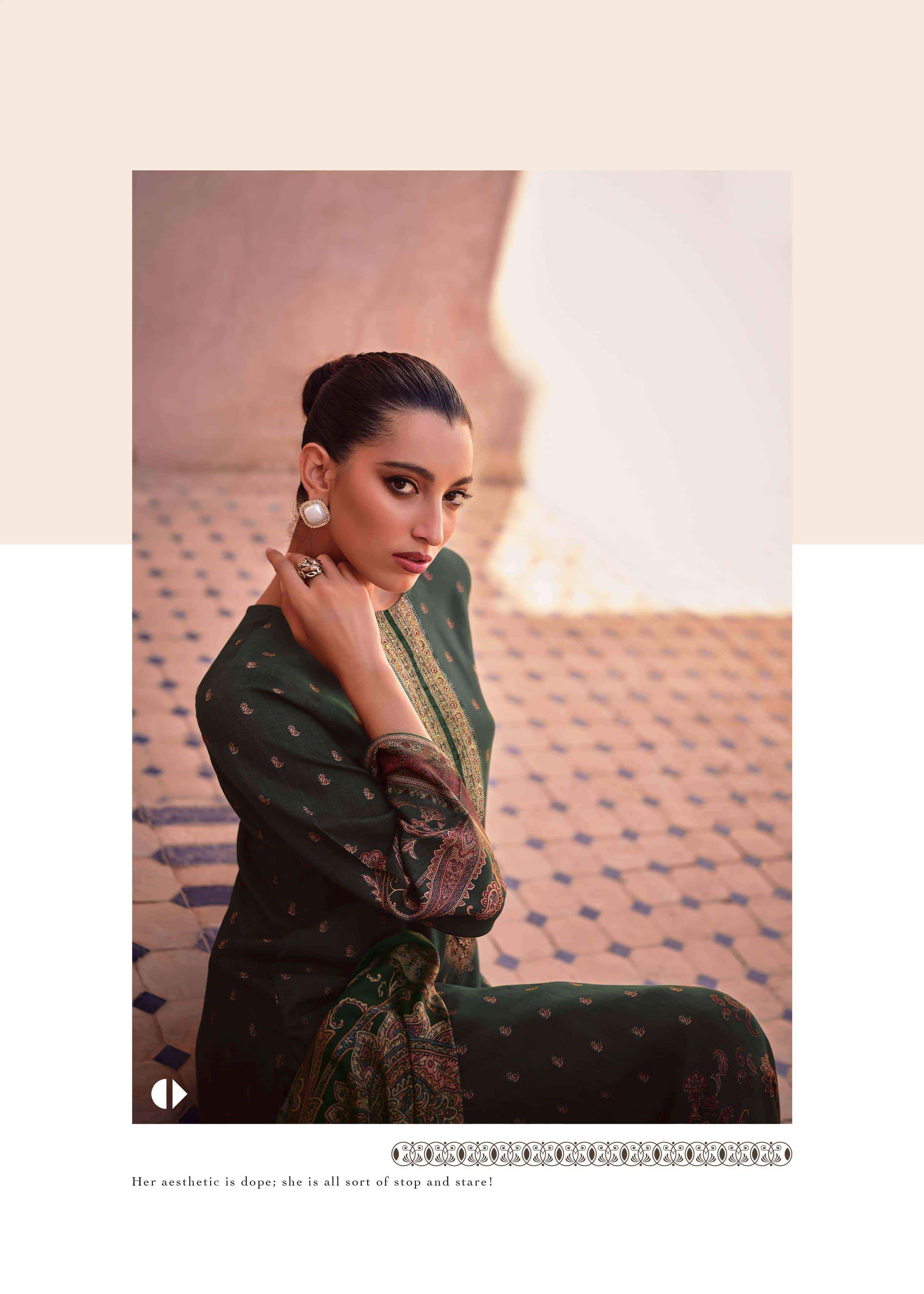 Varsha Ella Fancy Digital Printed Muslin Salwar Kameez Wholesale Rate ( 6 Pcs Catalog )