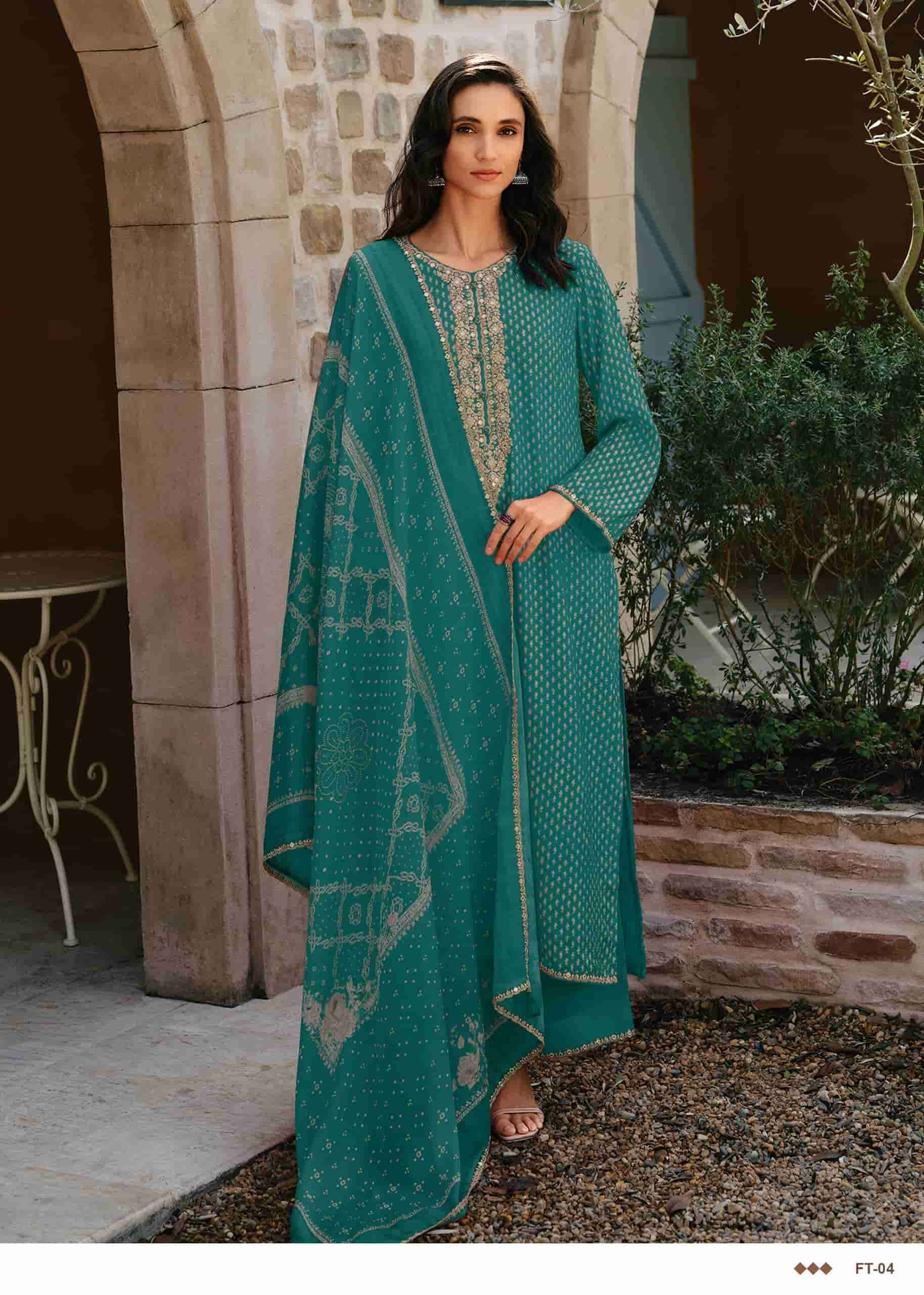 Varsha Fairy Tales Vol 2 Exclusive Style Muslin Salwar Kameez Wholesale Rate ( 4 Pcs Catalog )