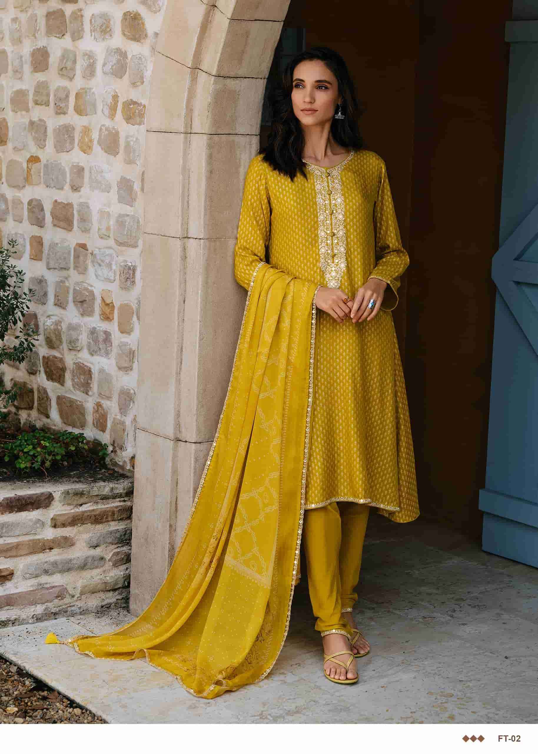 Varsha Fairy Tales Vol 2 Exclusive Style Muslin Salwar Kameez Wholesale Rate ( 4 Pcs Catalog )
