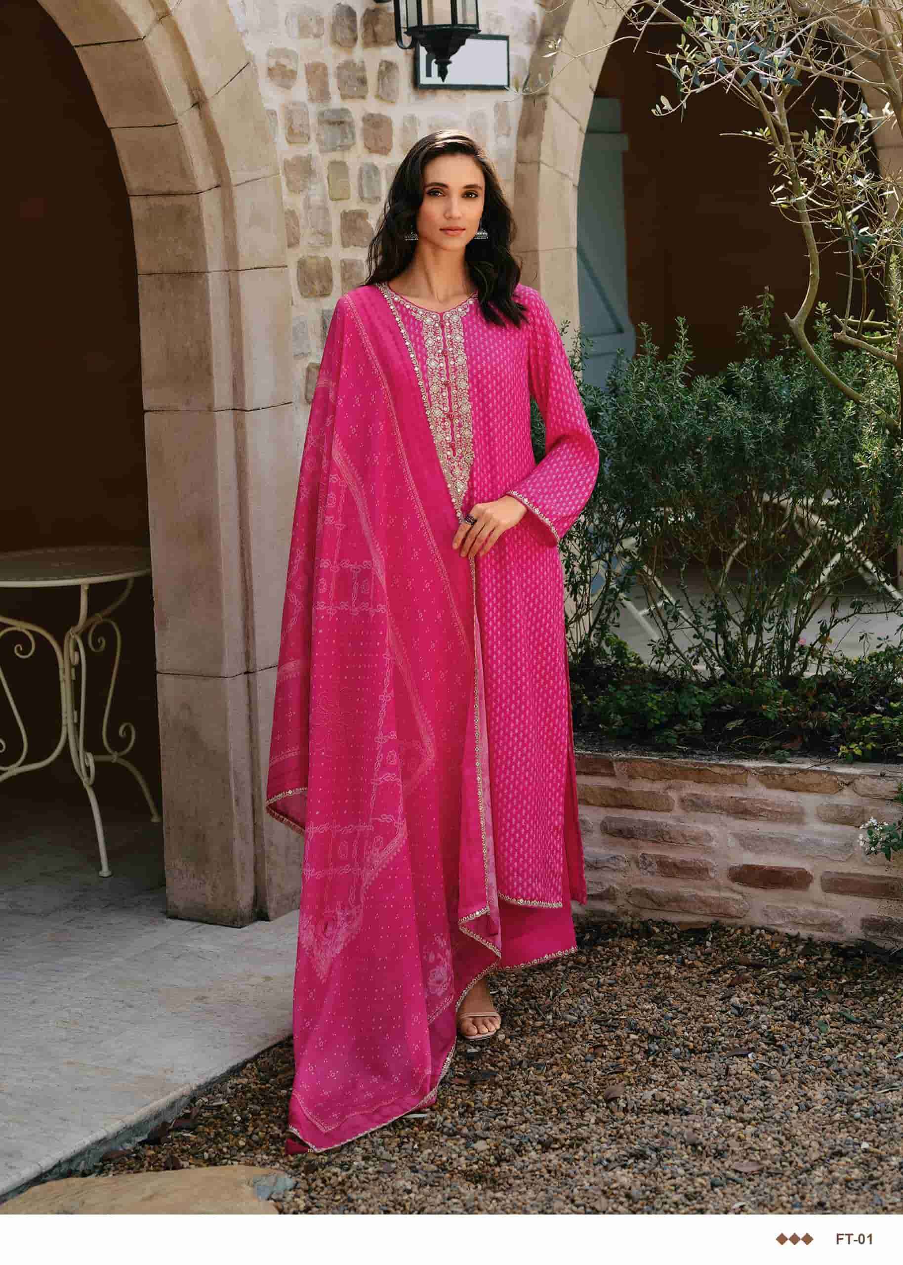 Varsha Fairy Tales Vol 2 Exclusive Style Muslin Salwar Kameez Wholesale Rate ( 4 Pcs Catalog )