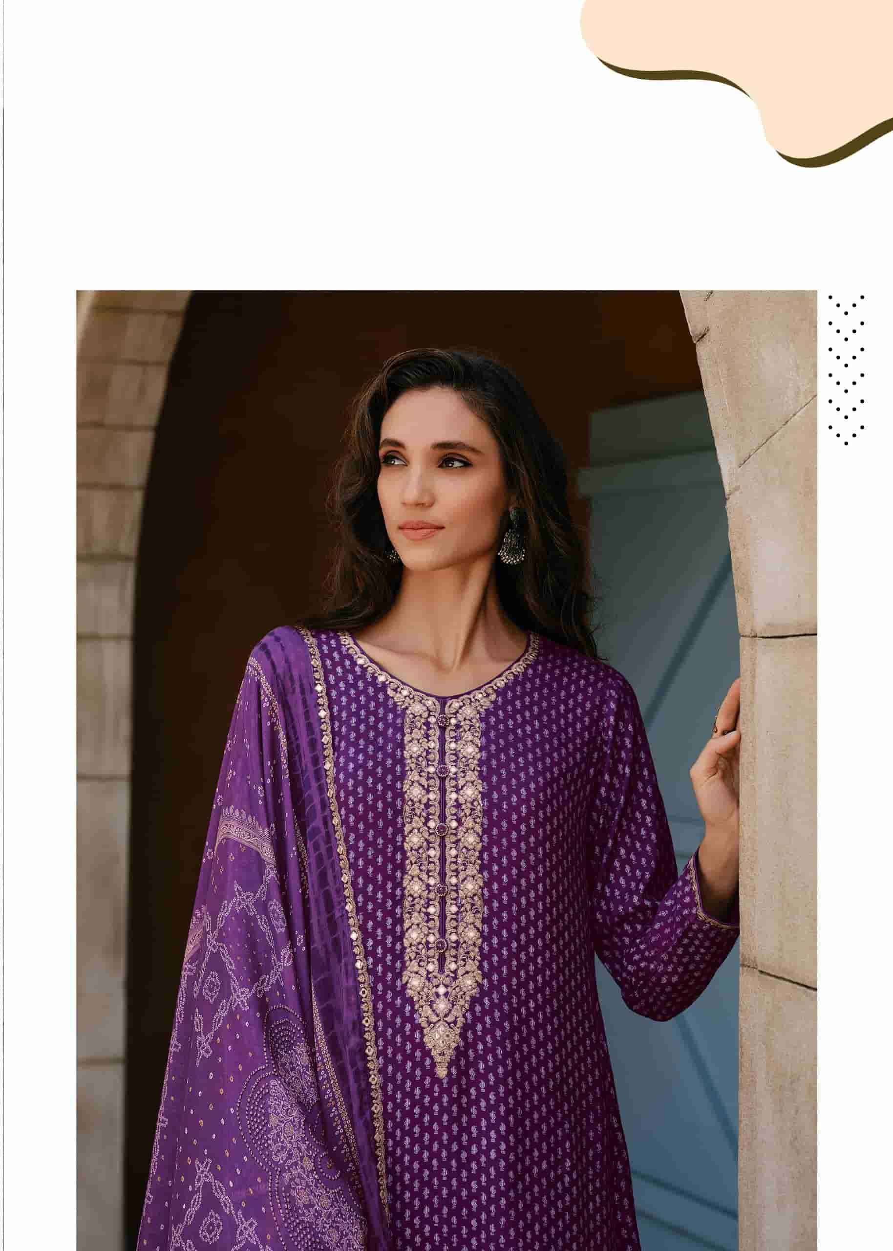 Varsha Fairy Tales Vol 2 Exclusive Style Muslin Salwar Kameez Wholesale Rate ( 4 Pcs Catalog )