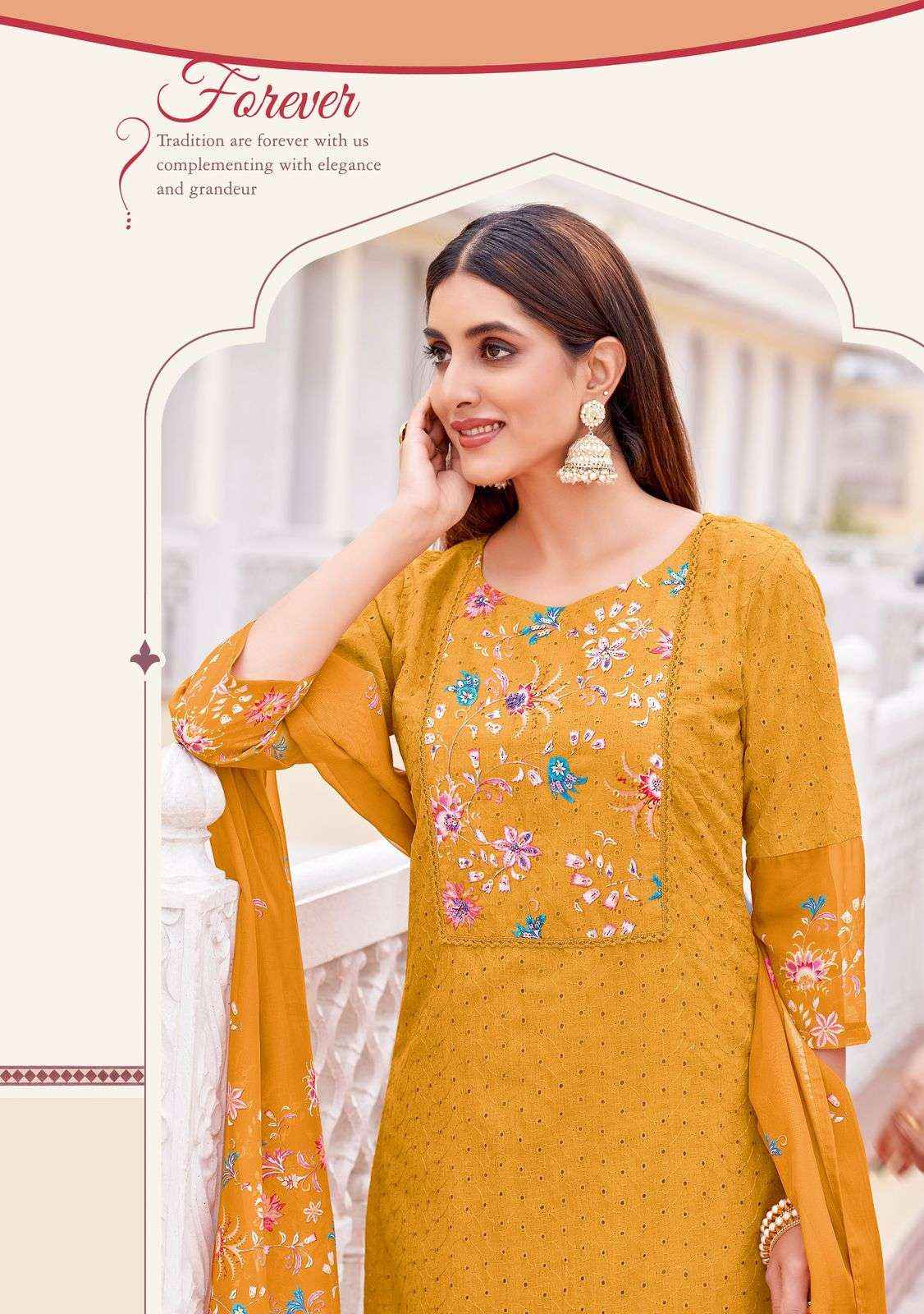 Wooglee Kashmira wholesale Kurtis catalog online from Surat ( 6 Pcs set )