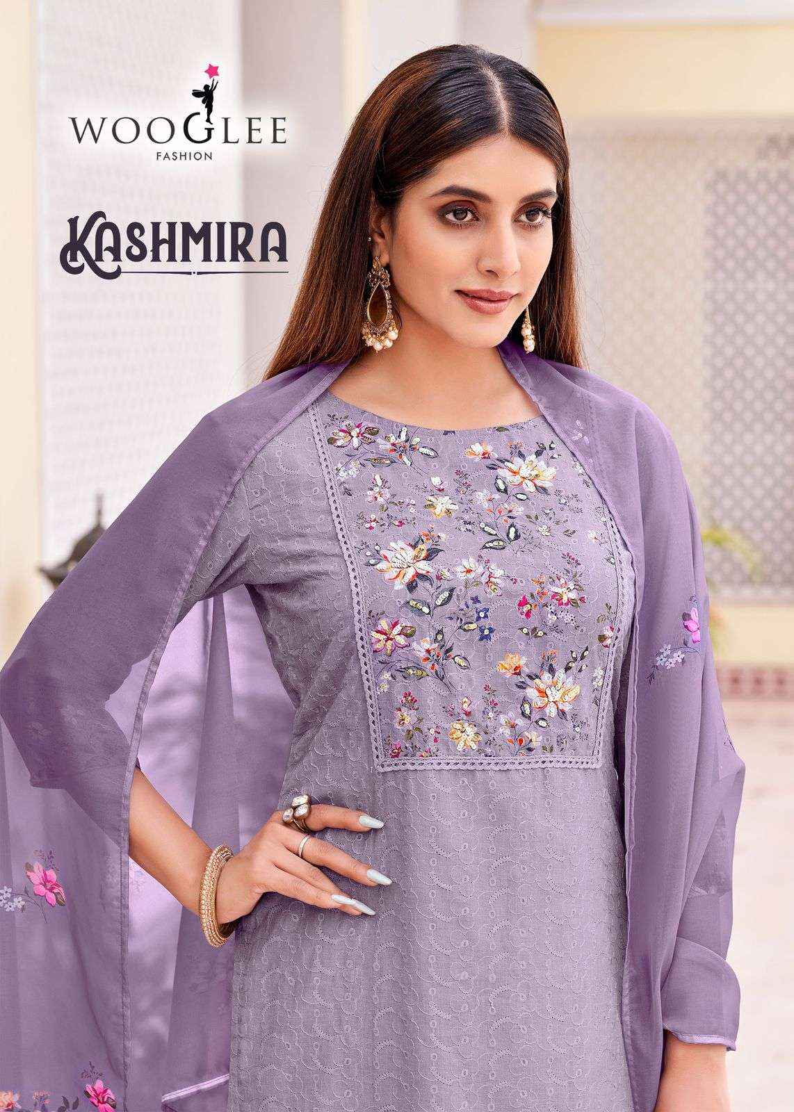 Wooglee Kashmira wholesale Kurtis catalog online from Surat ( 6 Pcs set )