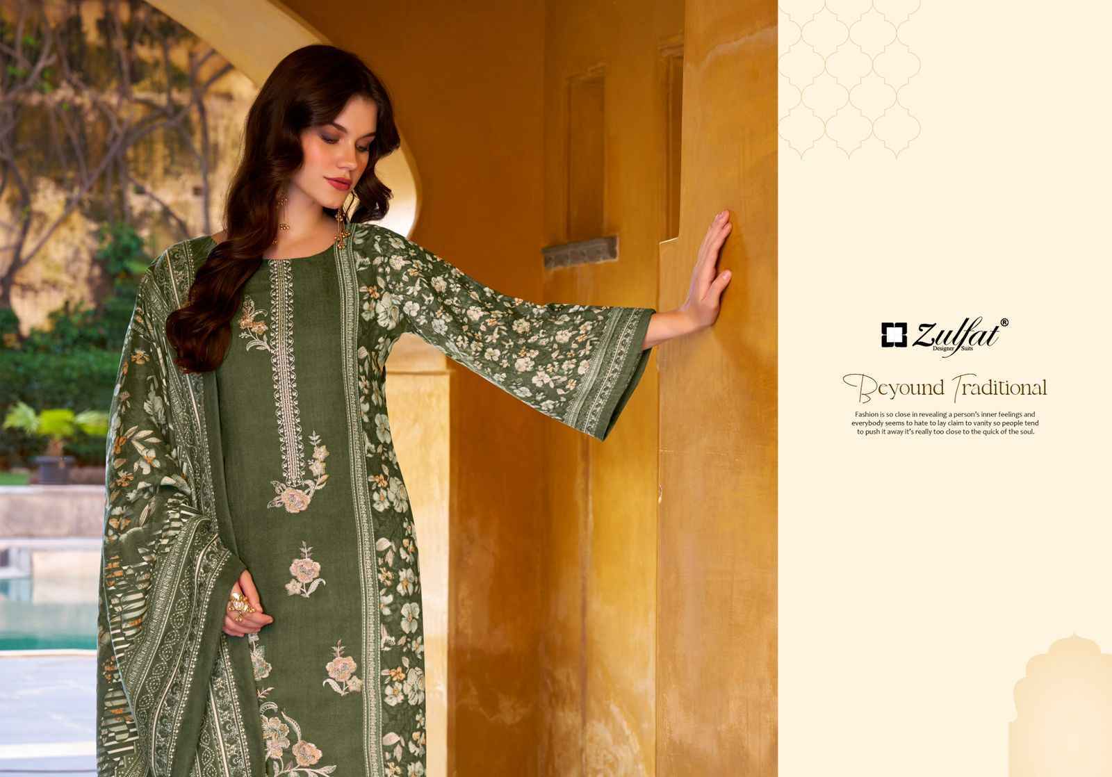 Zulfat Meenakaari Jam Cotton Salwar Kameez Wholesale Rate ( 6 Pcs Catalog )