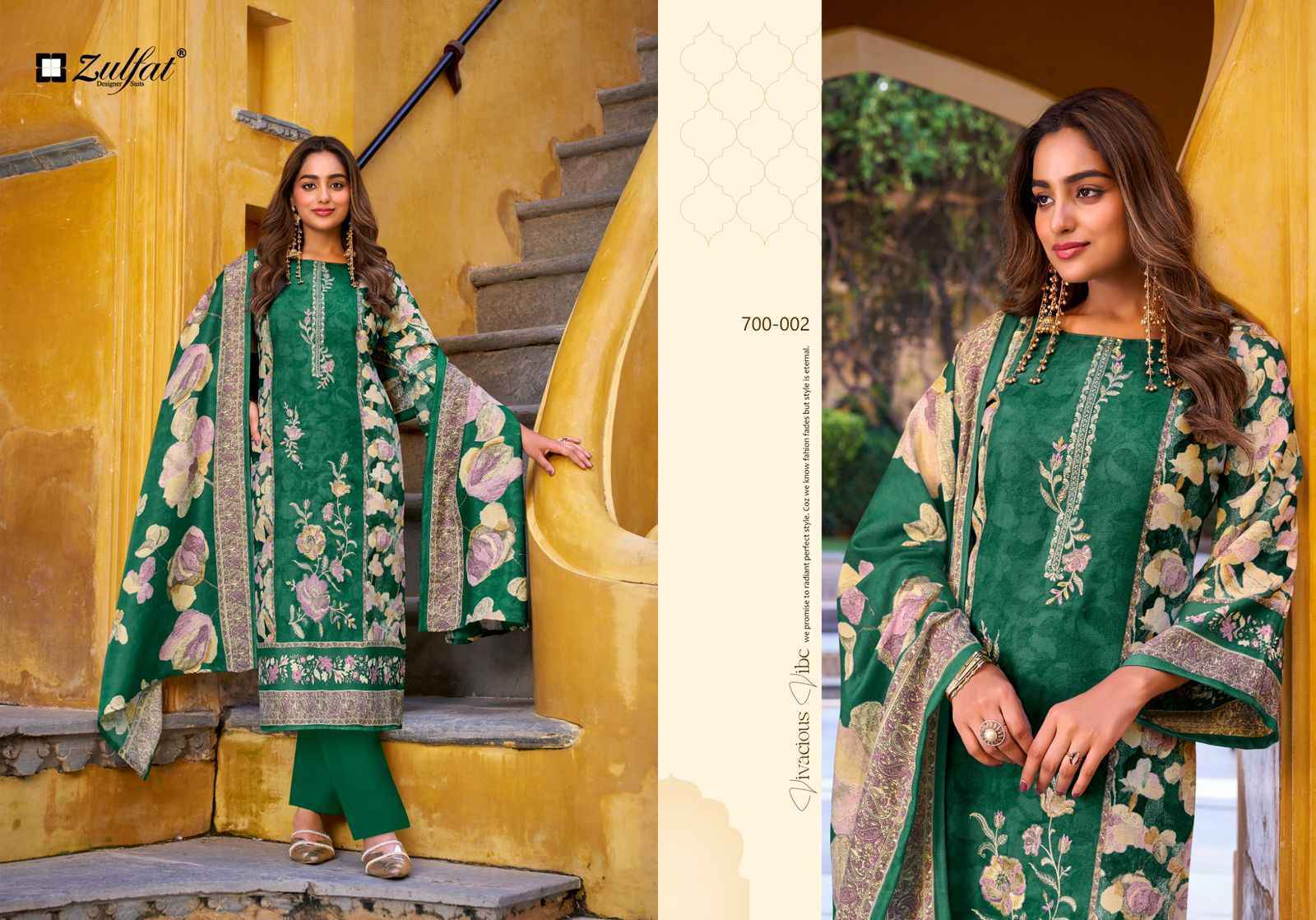 Zulfat Meenakaari Jam Cotton Salwar Kameez Wholesale Rate ( 6 Pcs Catalog )