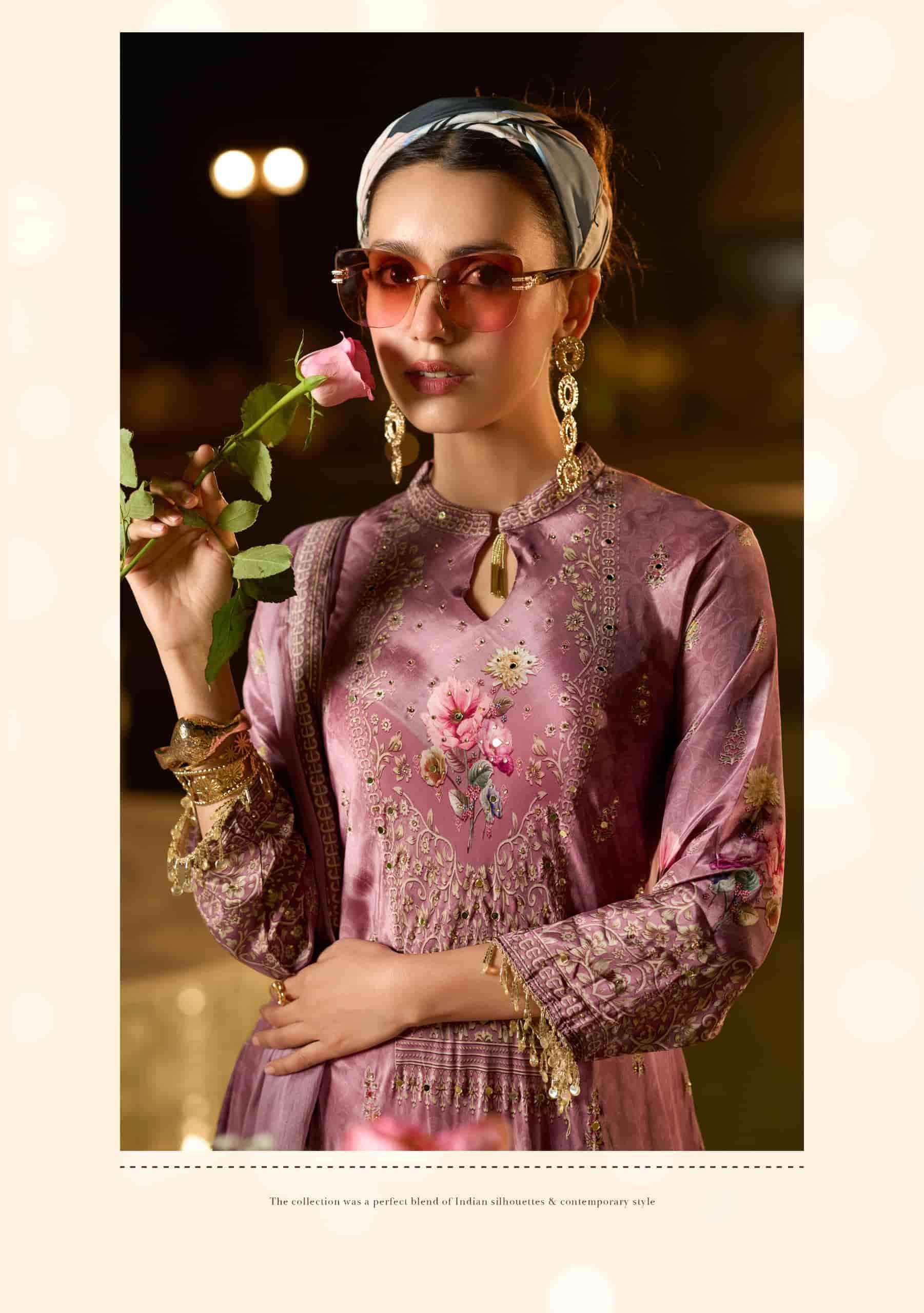 Af Stock Out Deedar By Anju Fabrics Designer Gown Dupatta Set Latest Wholesale Rate ( 6 Pcs Catalog )