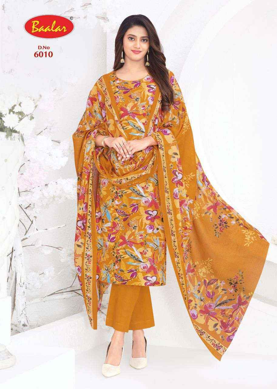Baalar Pashmina Vol 6 Lawn Cotton Salwar Kameez Wholesale Rate ( 12 Pcs Catalog )