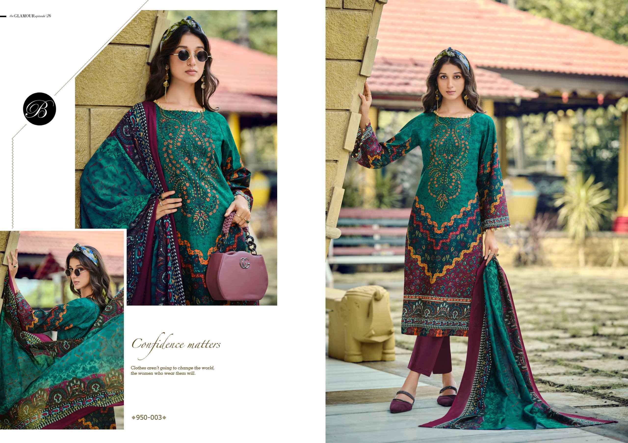 Belliza Naira Vol 131 Cotton Salwar Kameez Wholesale Rate ( 8 Pcs Catalog )