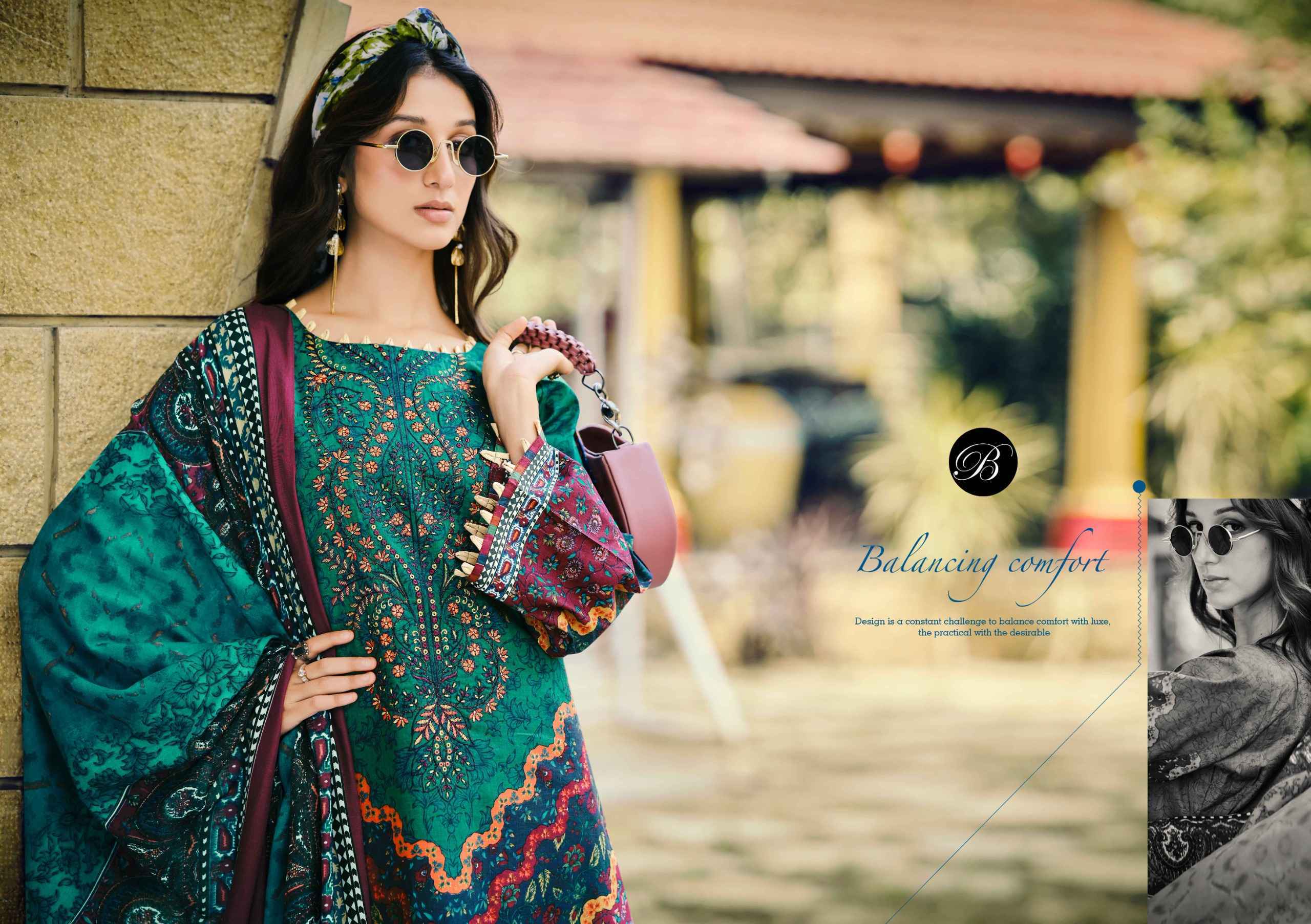 Belliza Naira Vol 131 Cotton Salwar Kameez Wholesale Rate ( 8 Pcs Catalog )