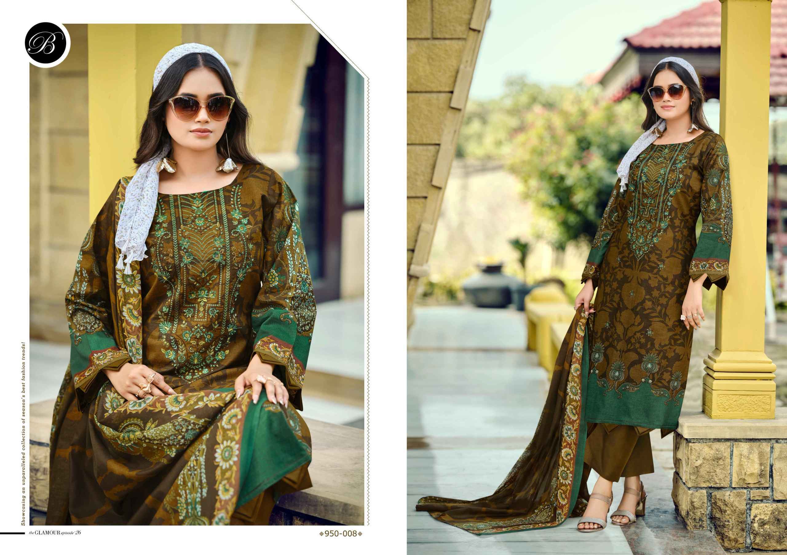 Belliza Naira Vol 131 Cotton Salwar Kameez Wholesale Rate ( 8 Pcs Catalog )