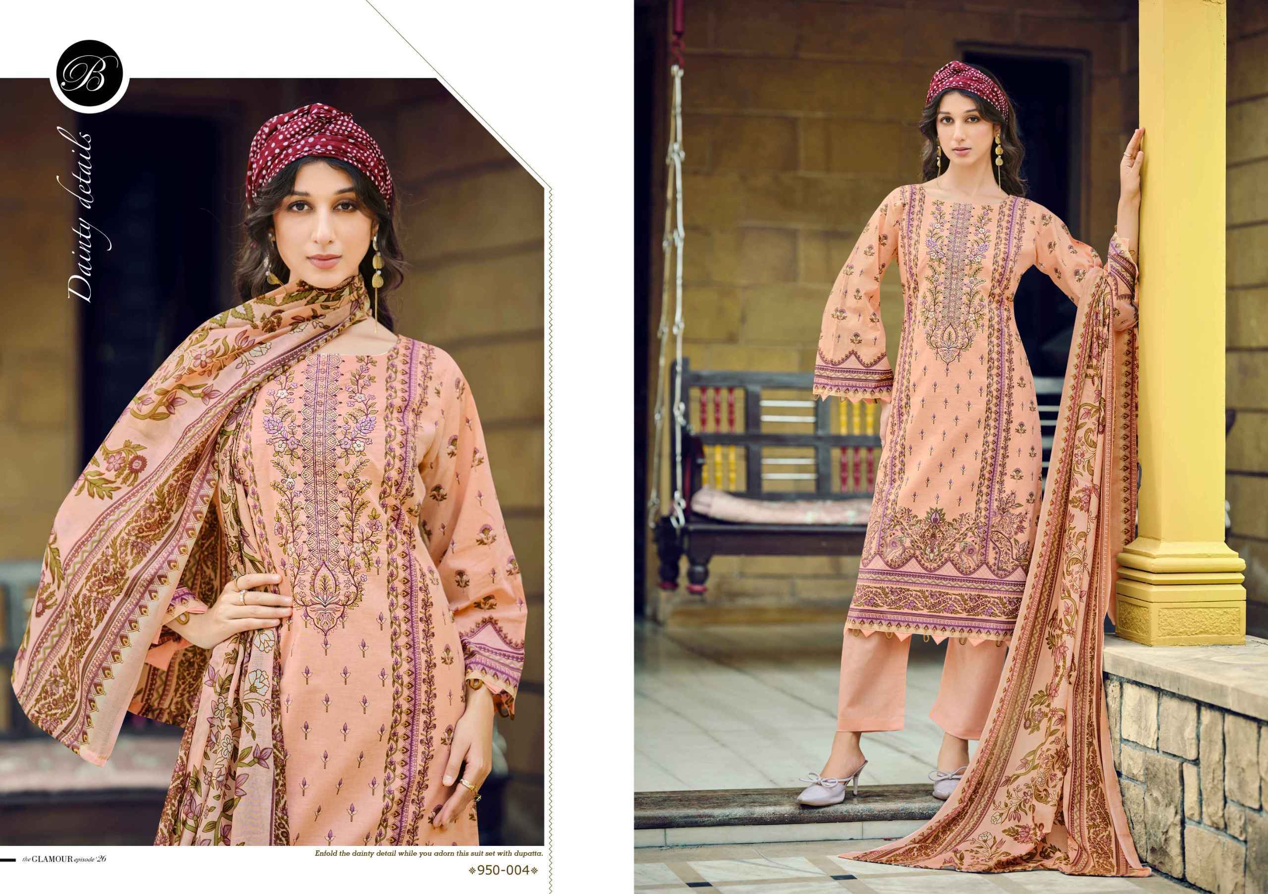 Belliza Naira Vol 131 Cotton Salwar Kameez Wholesale Rate ( 8 Pcs Catalog )