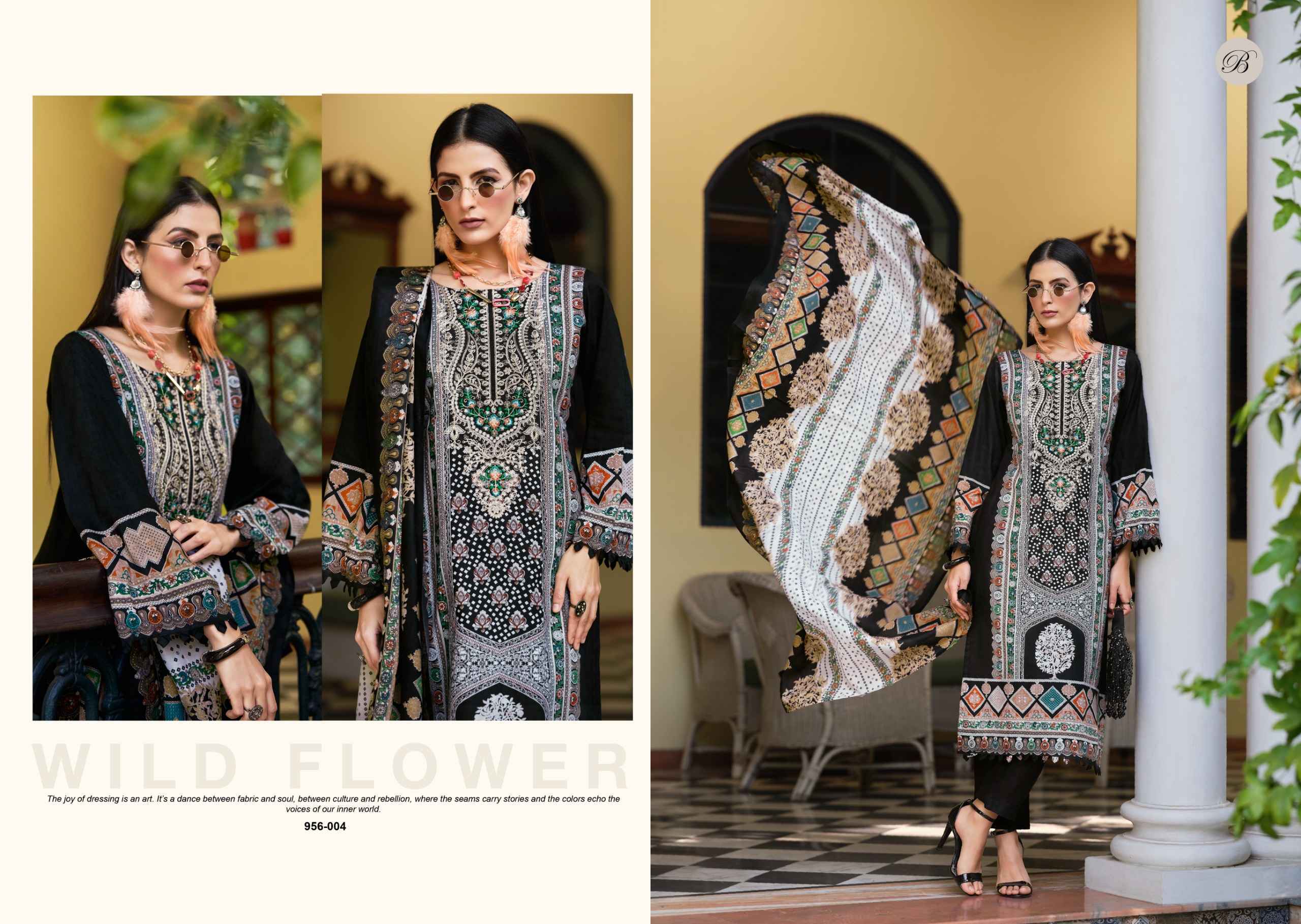 Belliza Naira Vol 133 Cotton Salwar Kameez Wholesale Rate ( 8 Pcs Catalog )