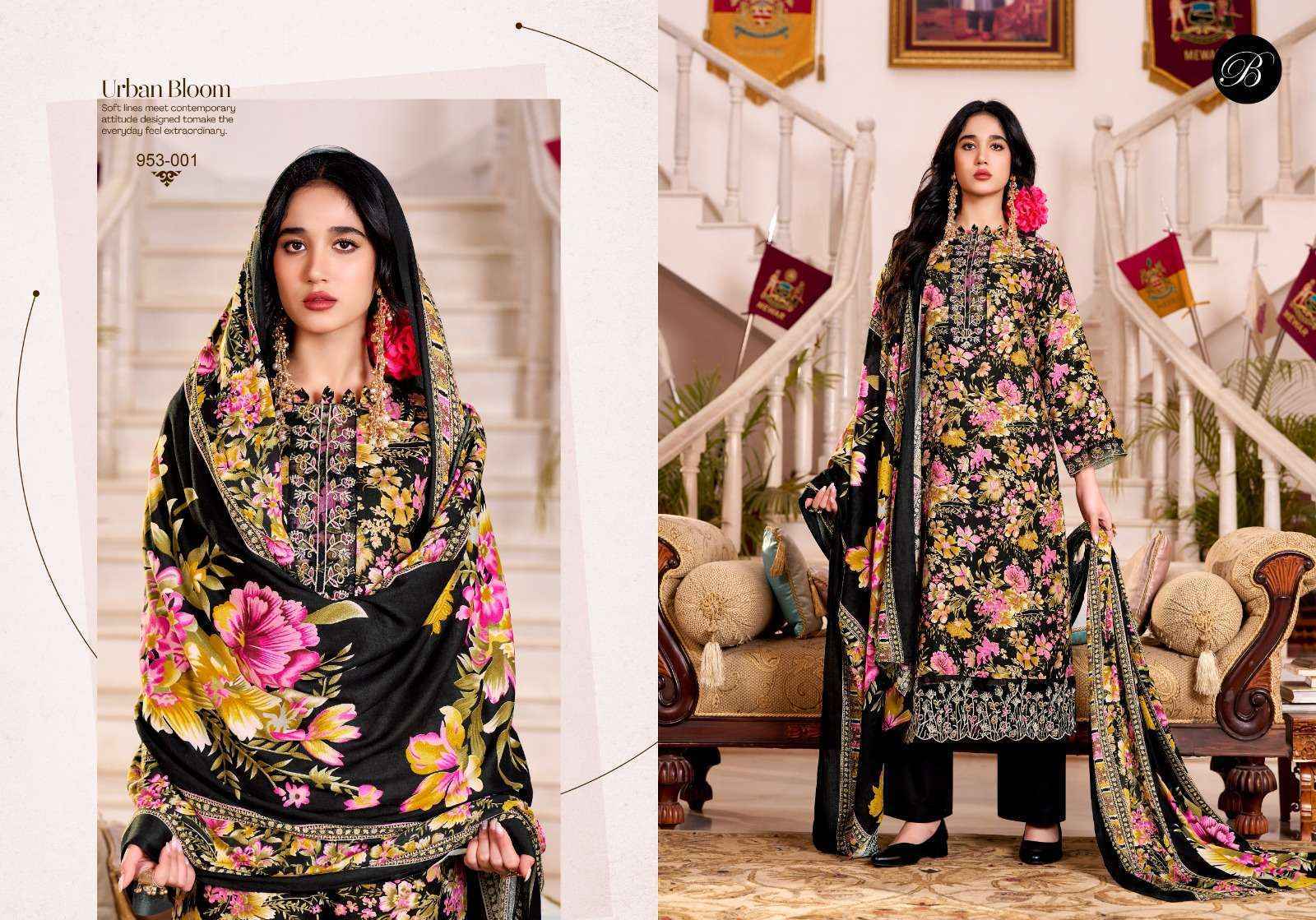 Belliza Reniza Cotton Salwar Kameez Wholesale Rate ( 4 Pcs Catalog )