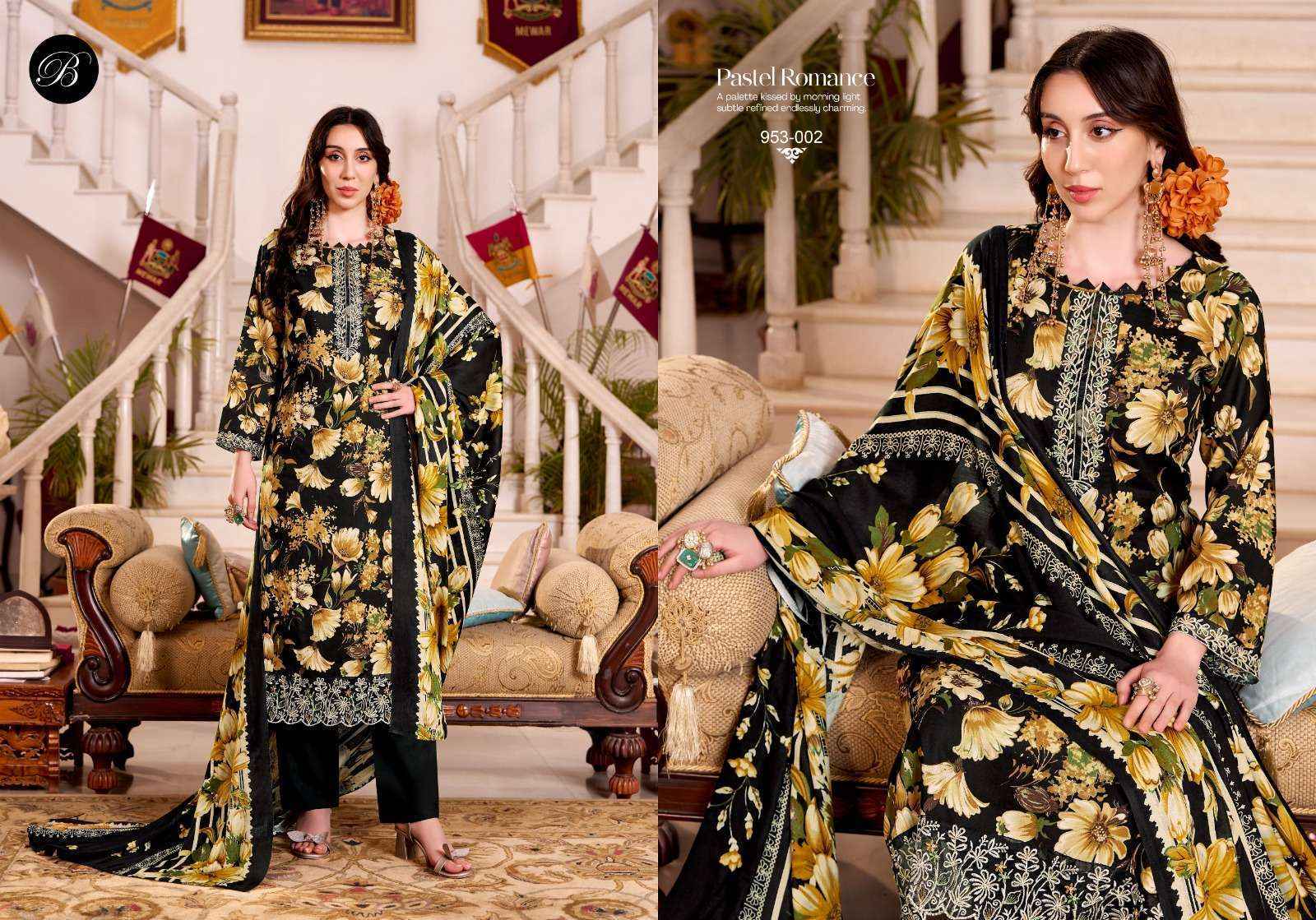 Belliza Reniza Cotton Salwar Kameez Wholesale Rate ( 4 Pcs Catalog )