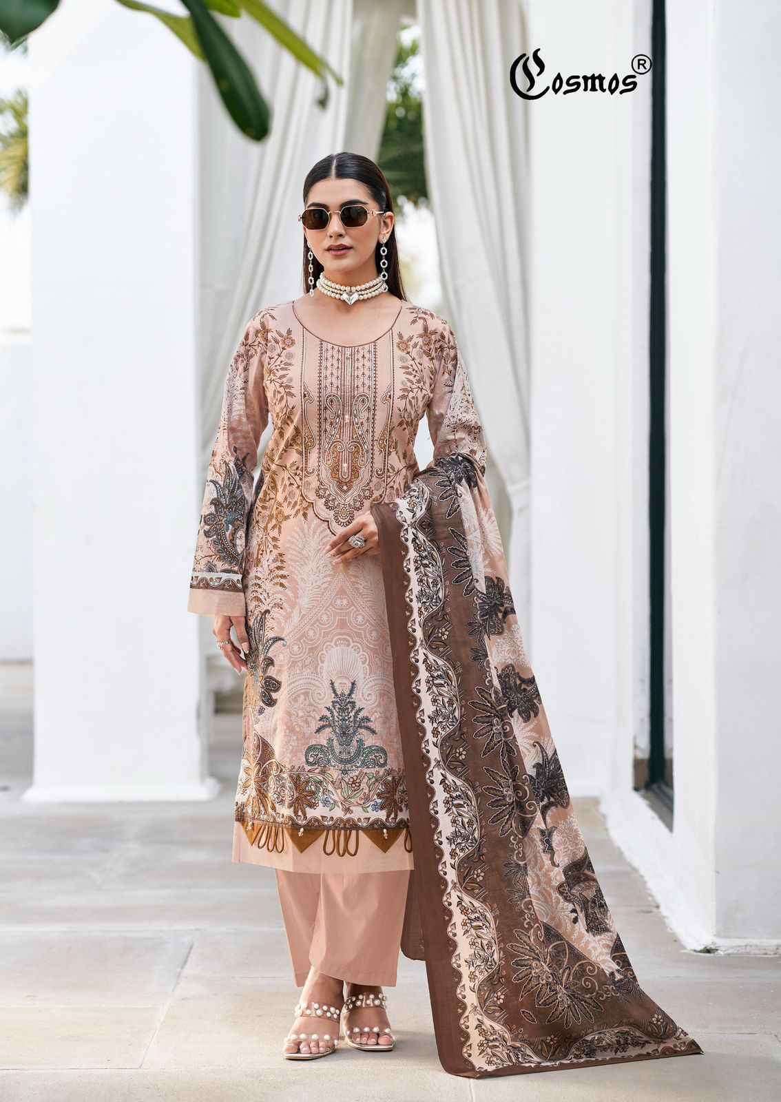 Cosmos Bliss Lawn Vol 3 Lawn Cotton Dress Material Wholesale Online Price ( 8 pcs Catalogue )